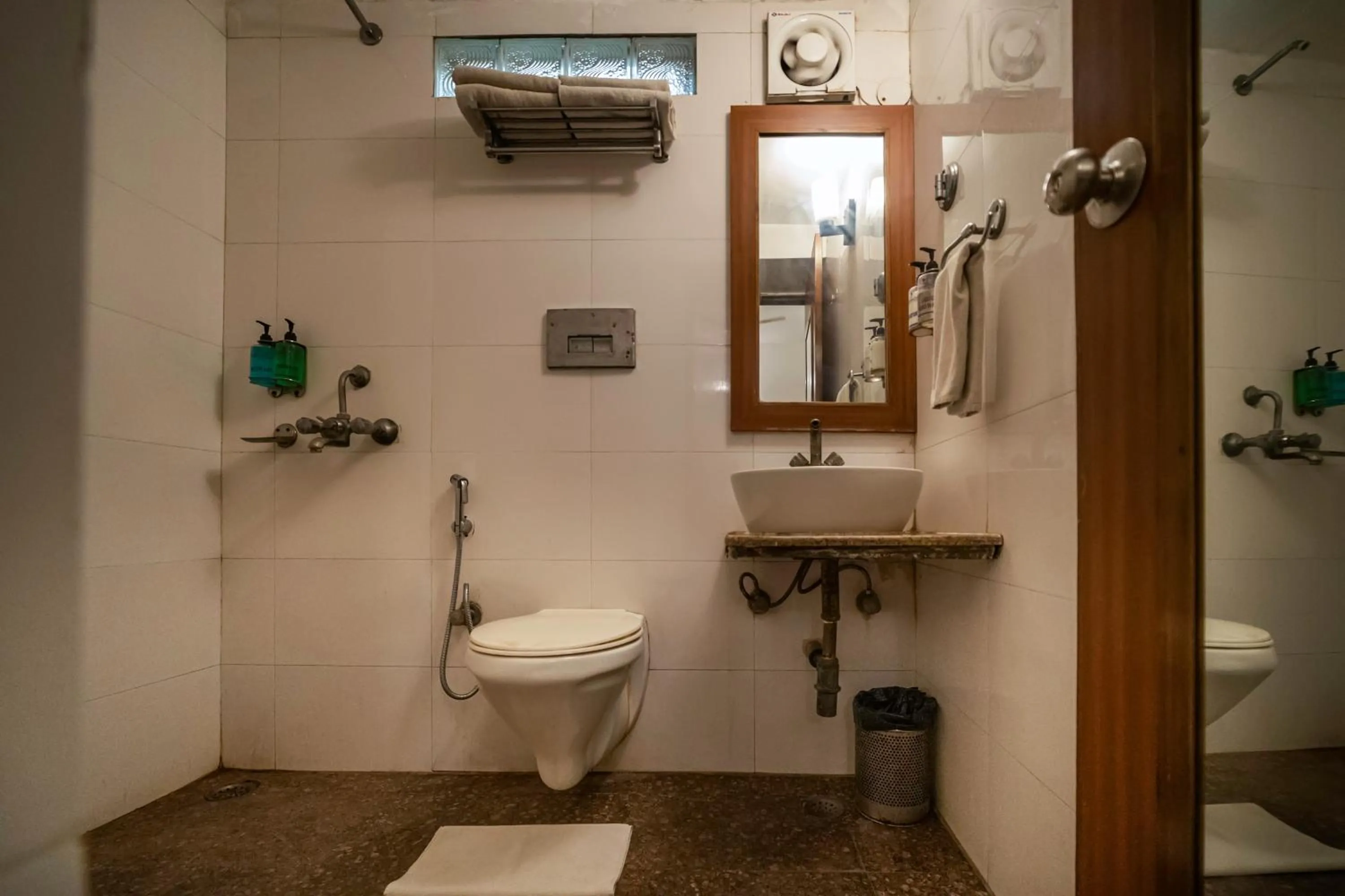 Bathroom in Sparrow Hotel Managed by Siara Sariska Alwar