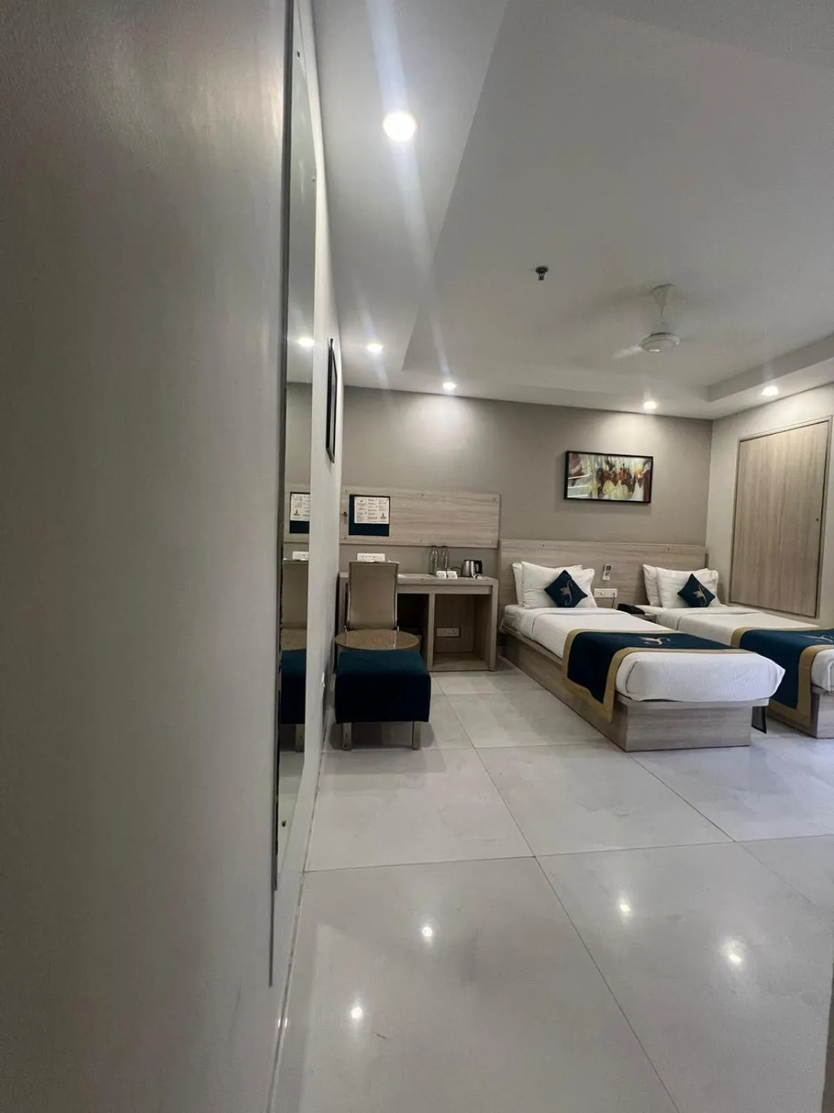 Bed in Sparrow Hotel Managed by Siara Sariska Alwar