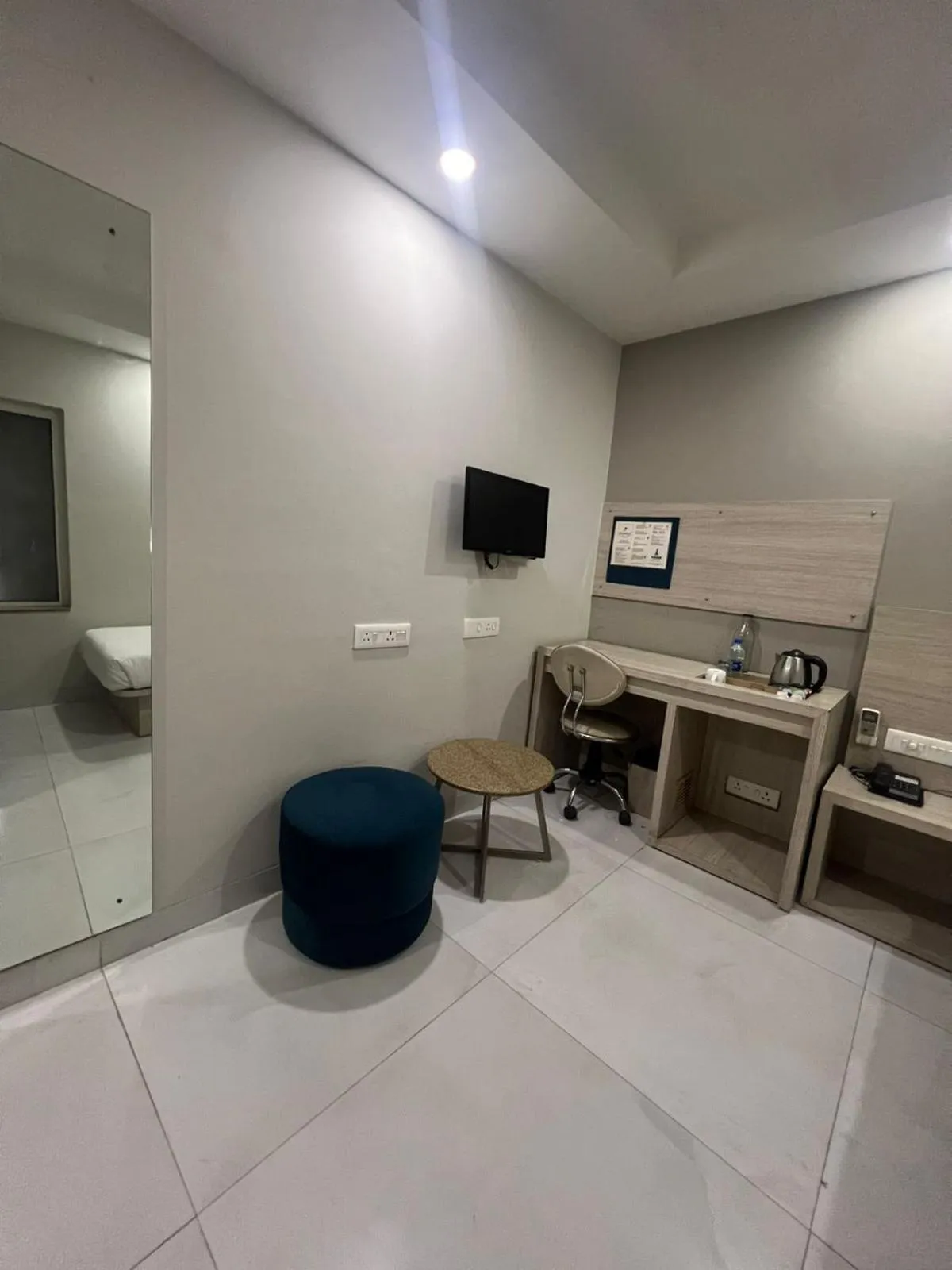 TV and multimedia in Sparrow Hotel Managed by Siara Sariska Alwar