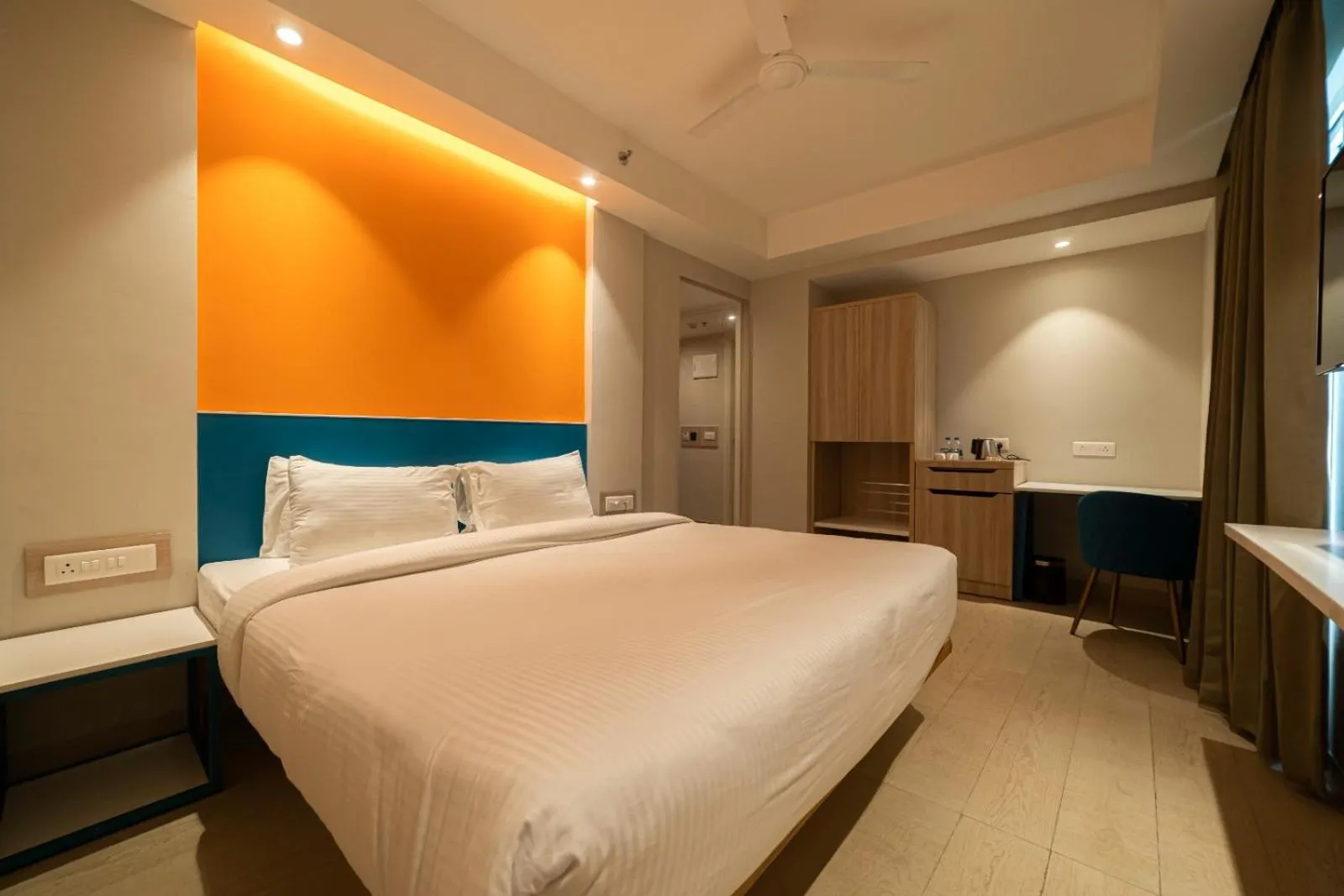 Photo of the whole room, Bed in Sparrow Hotel Managed by Siara Sariska Alwar