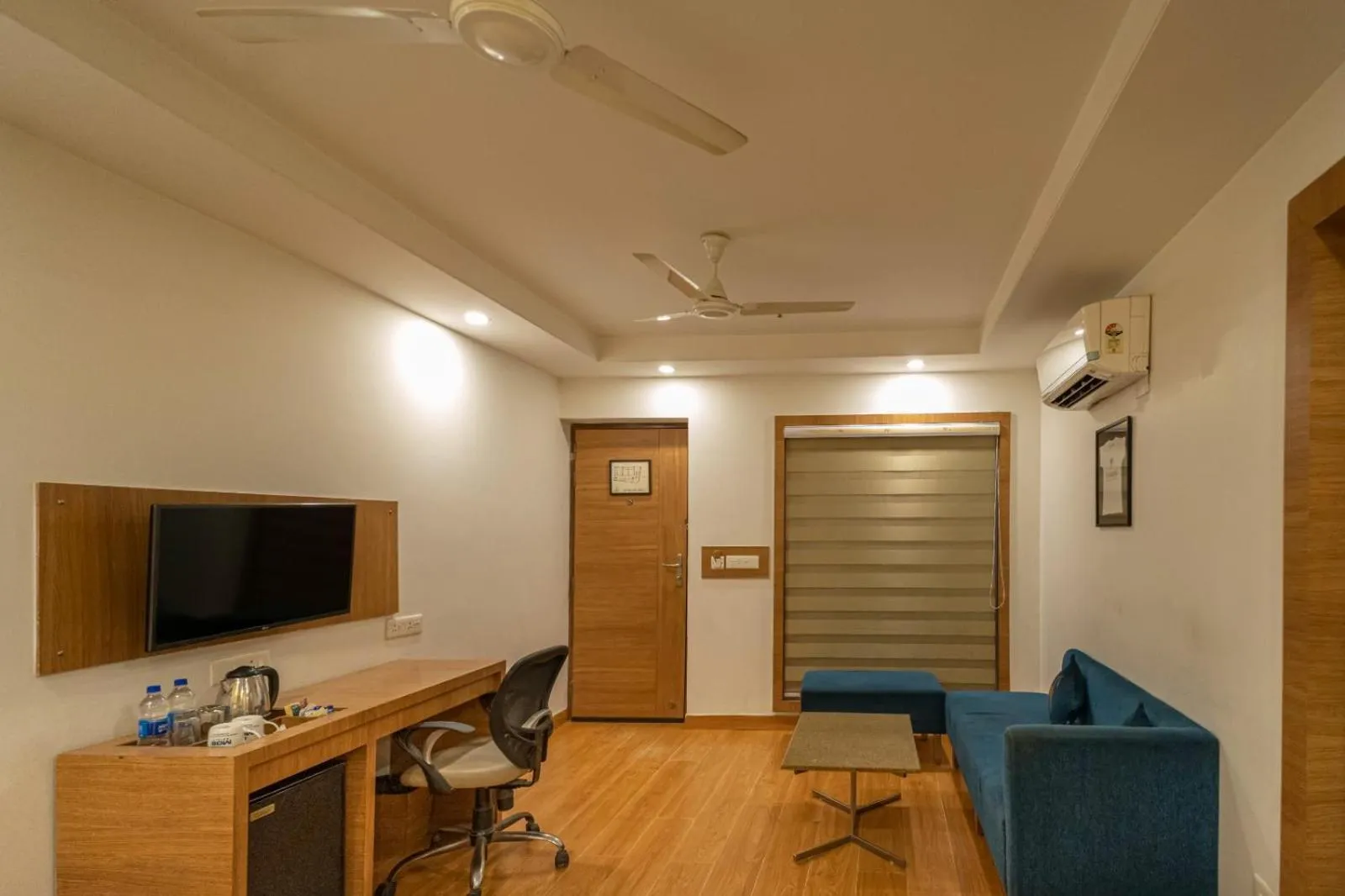 Seating area in Sparrow Hotel Managed by Siara Sariska Alwar