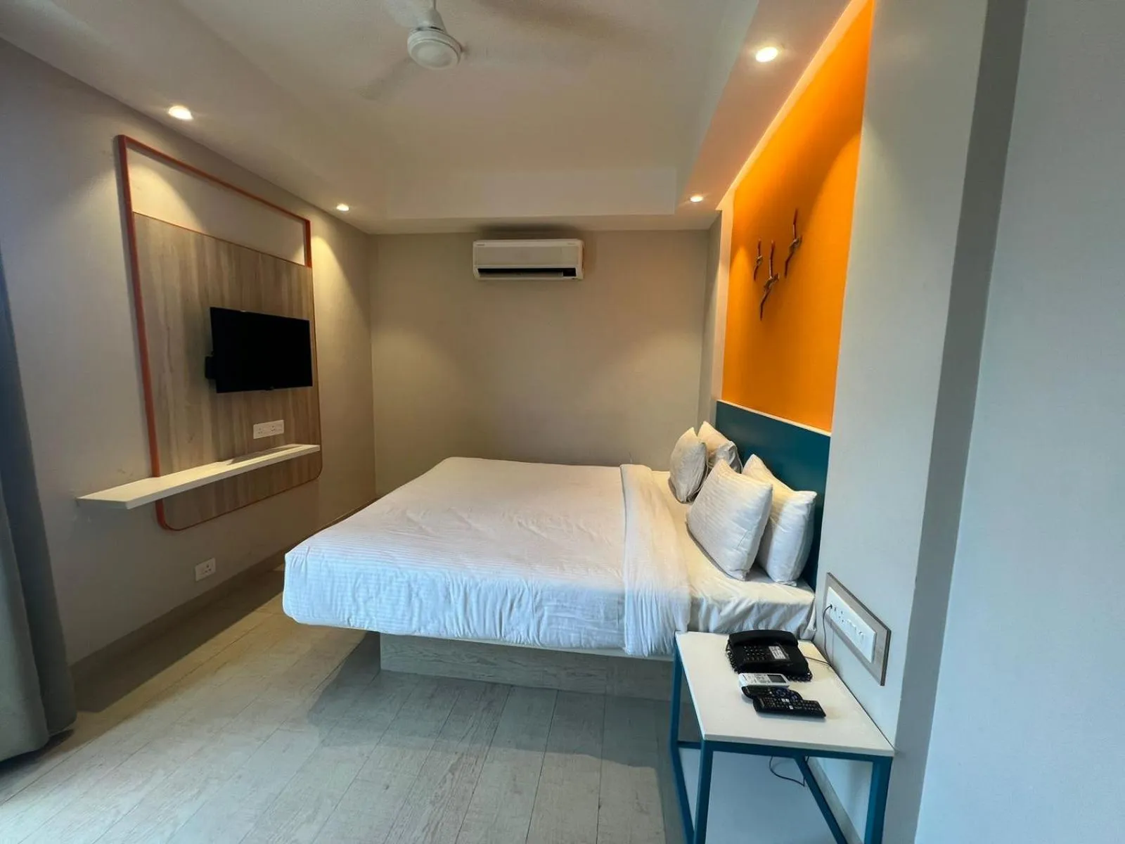 Bed in Sparrow Hotel Managed by Siara Sariska Alwar