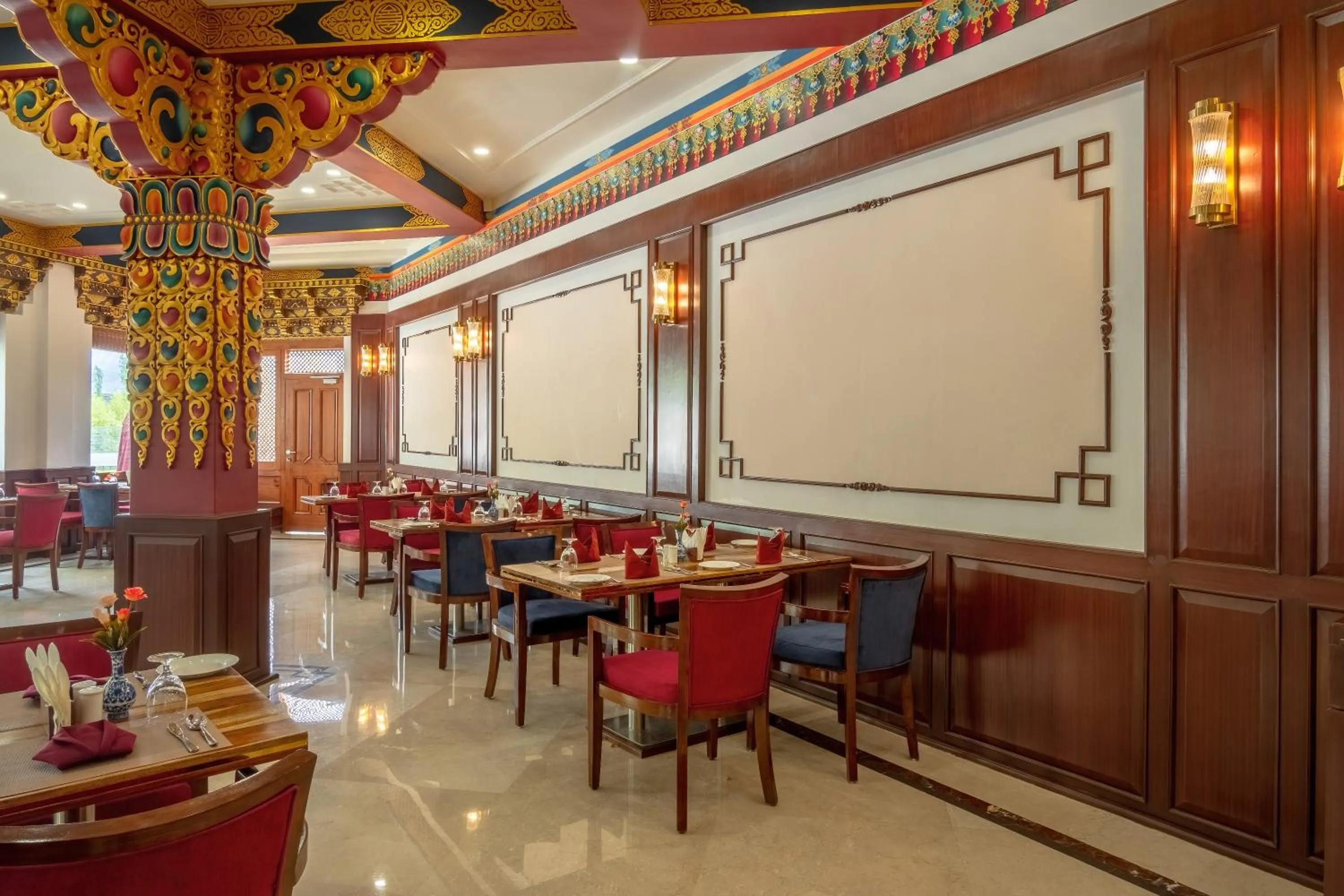 Restaurant/places to eat in Hotel Gyalpo Residency - A Mountain View Luxury Hotel in Leh