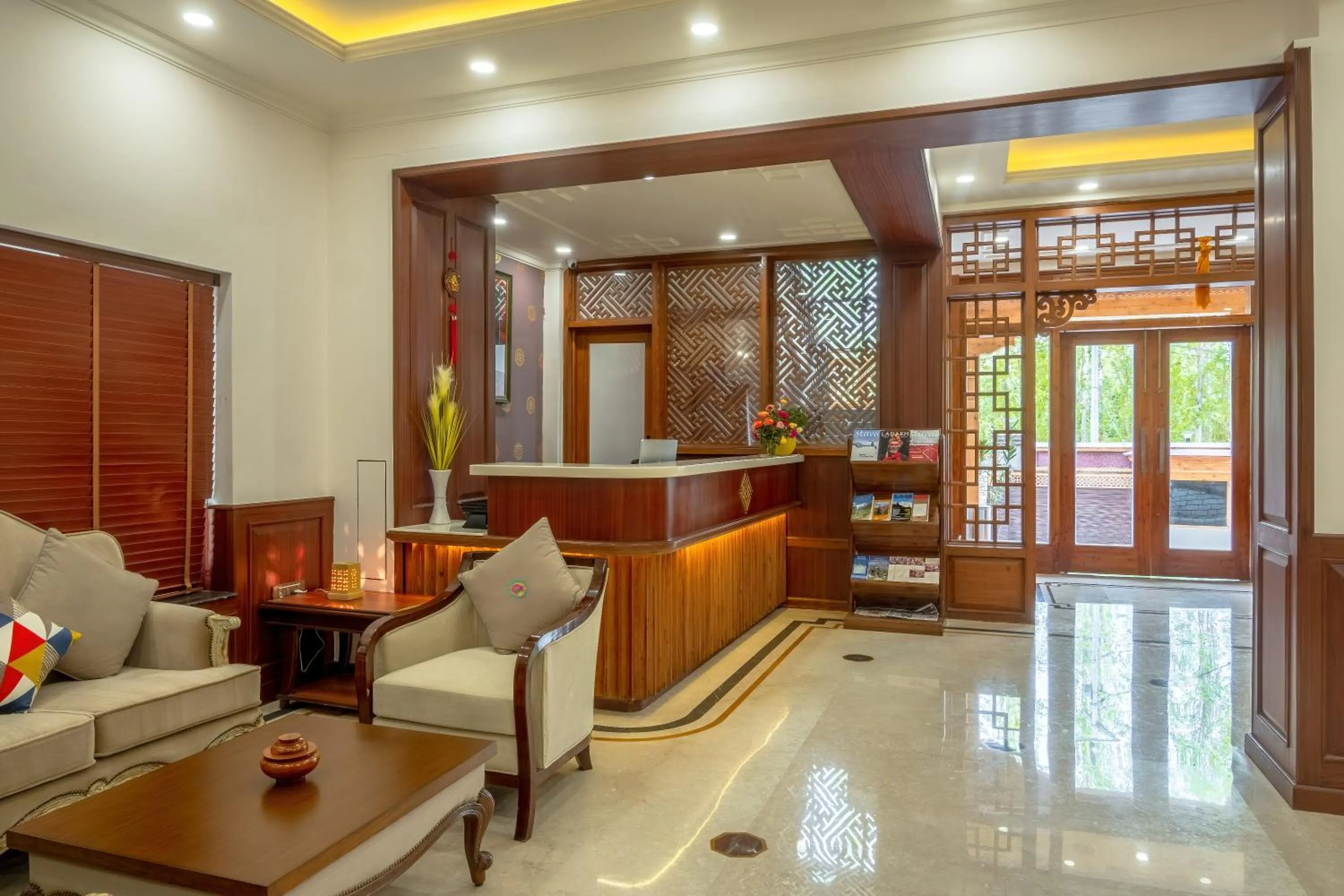 Lobby or reception in Hotel Gyalpo Residency - A Mountain View Luxury Hotel in Leh