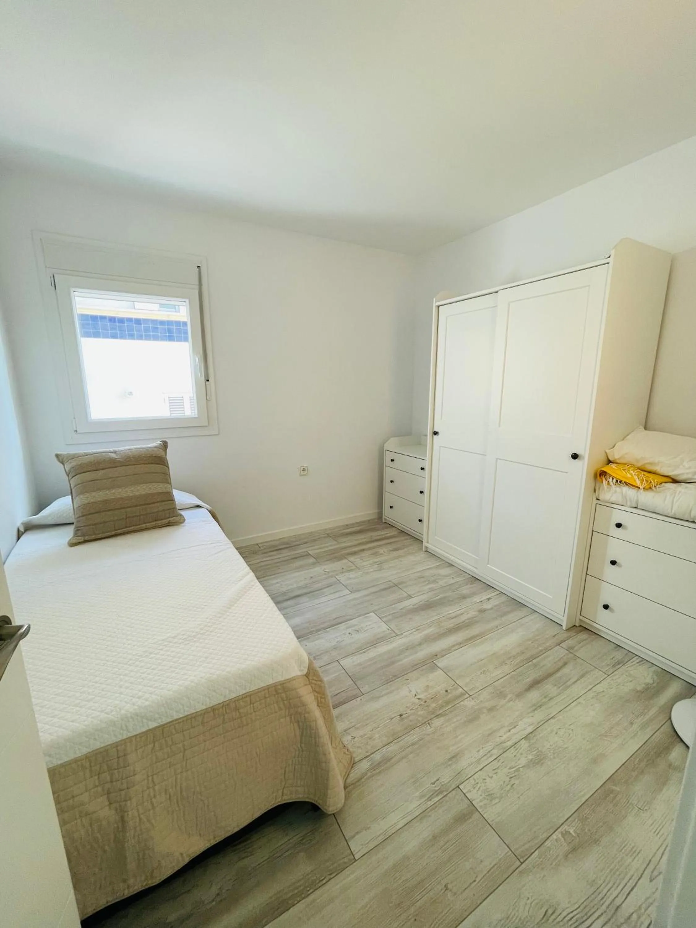 Bed in La Marina2 SeaView with amazing terrace