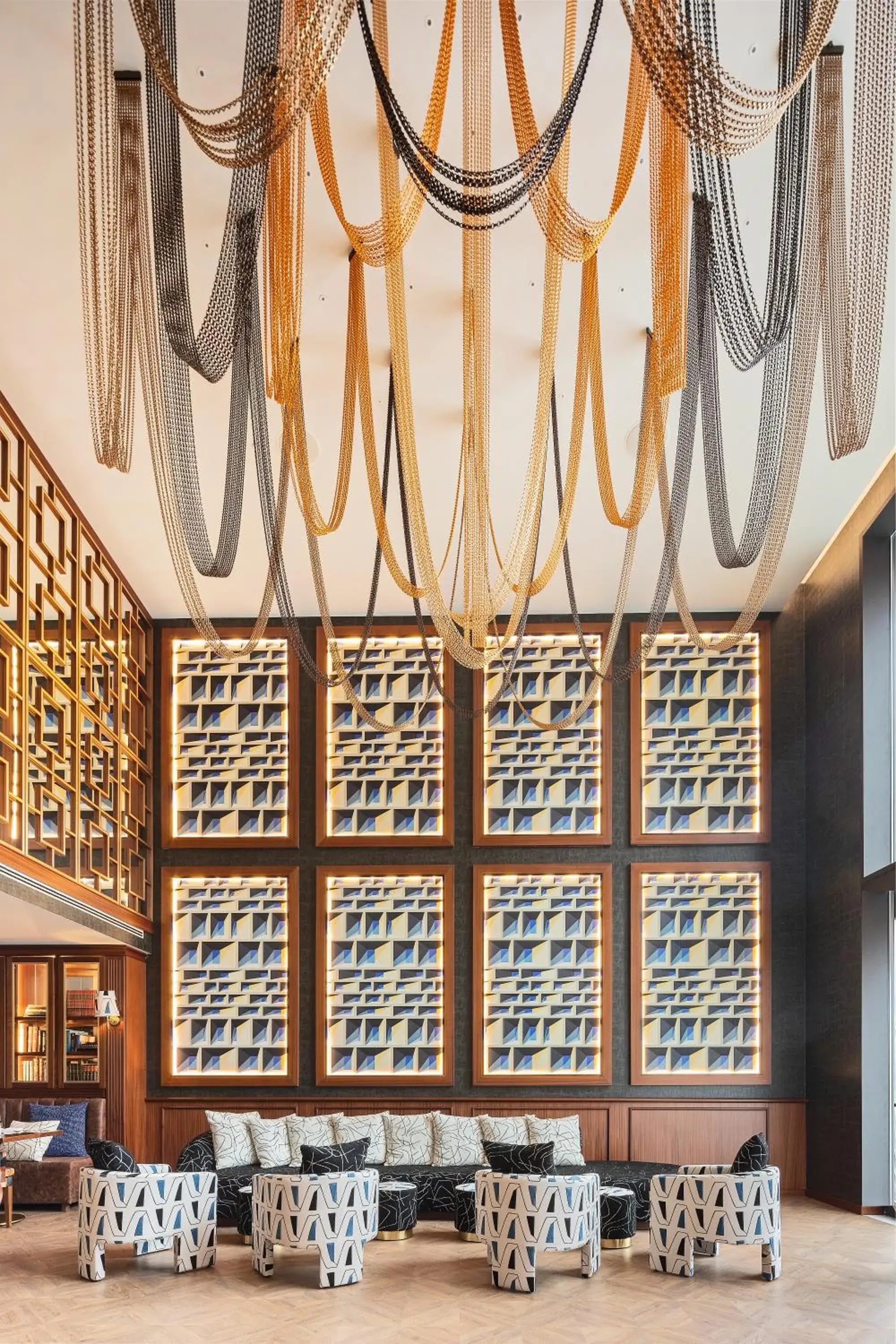 Lobby or reception in Wine & Books Porto Hotel - Small Luxury Hotels Of The World Lobby or reception in Wine & Books Porto Hotel - Small Luxury Hotels Of The World