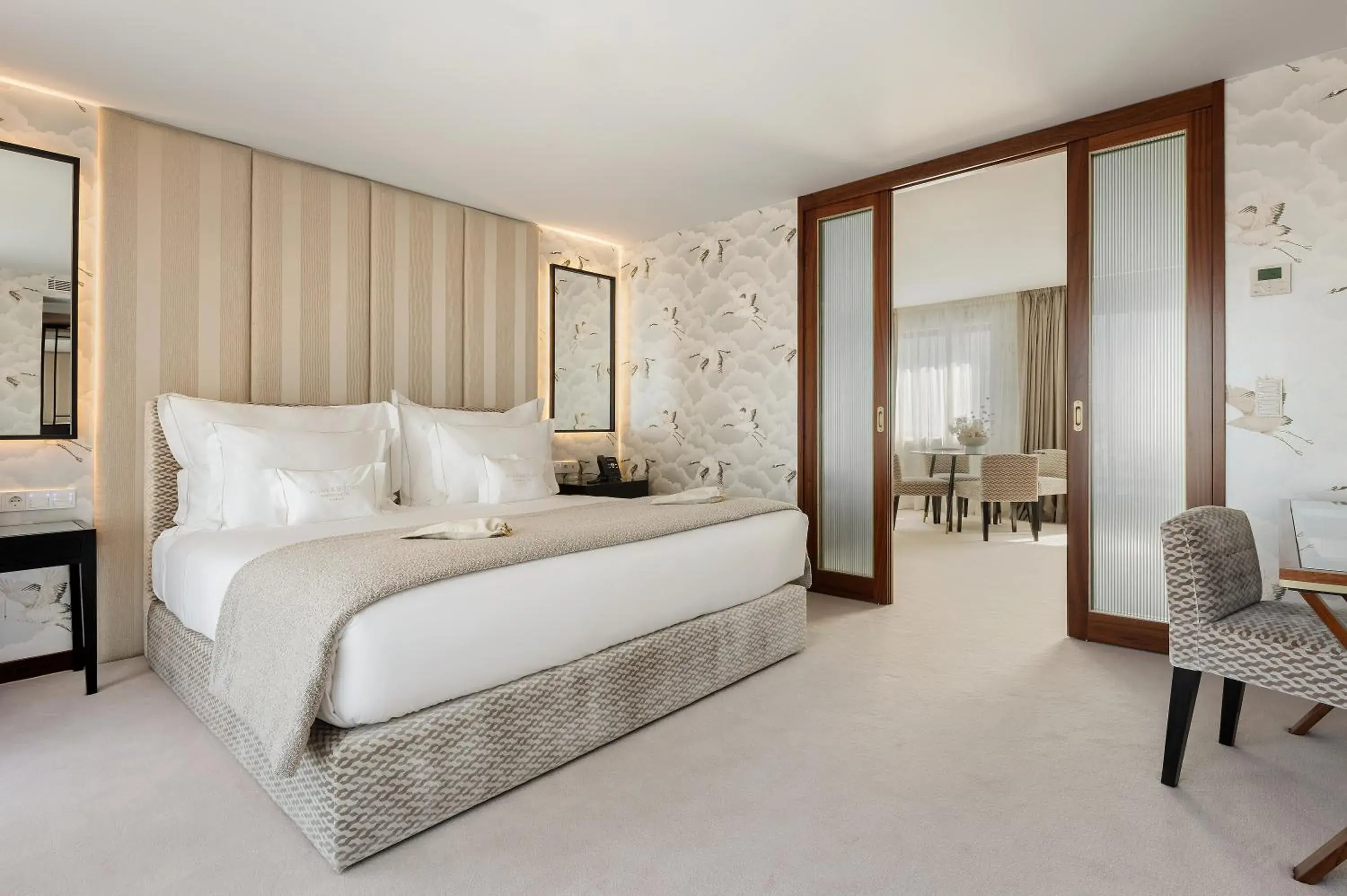 Living room, Bed in Wine & Books Porto Hotel - Small Luxury Hotels Of The World Living room, Bed in Wine & Books Porto Hotel - Small Luxury Hotels Of The World