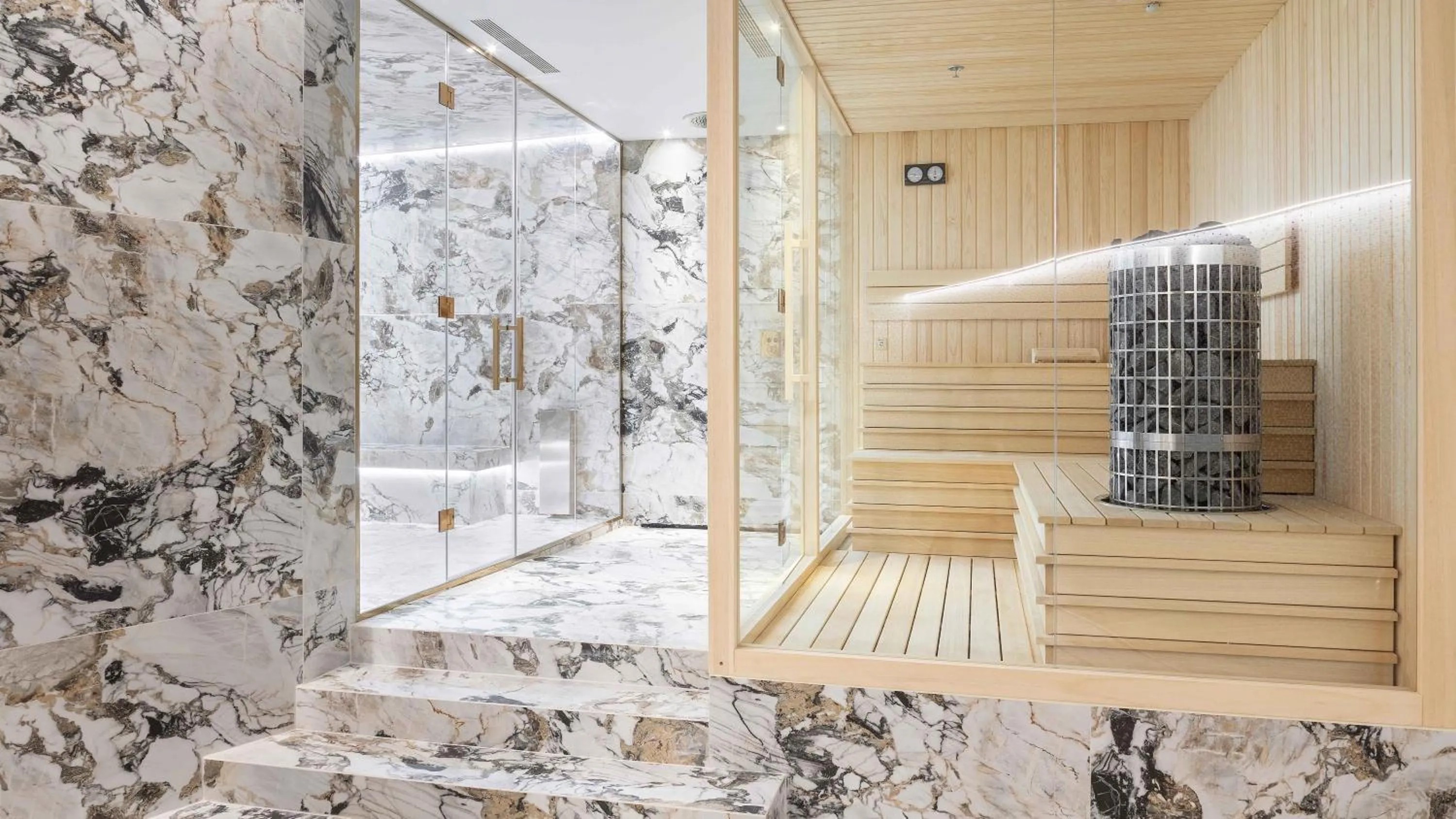 Sauna in Wine & Books Porto Hotel - Small Luxury Hotels Of The World