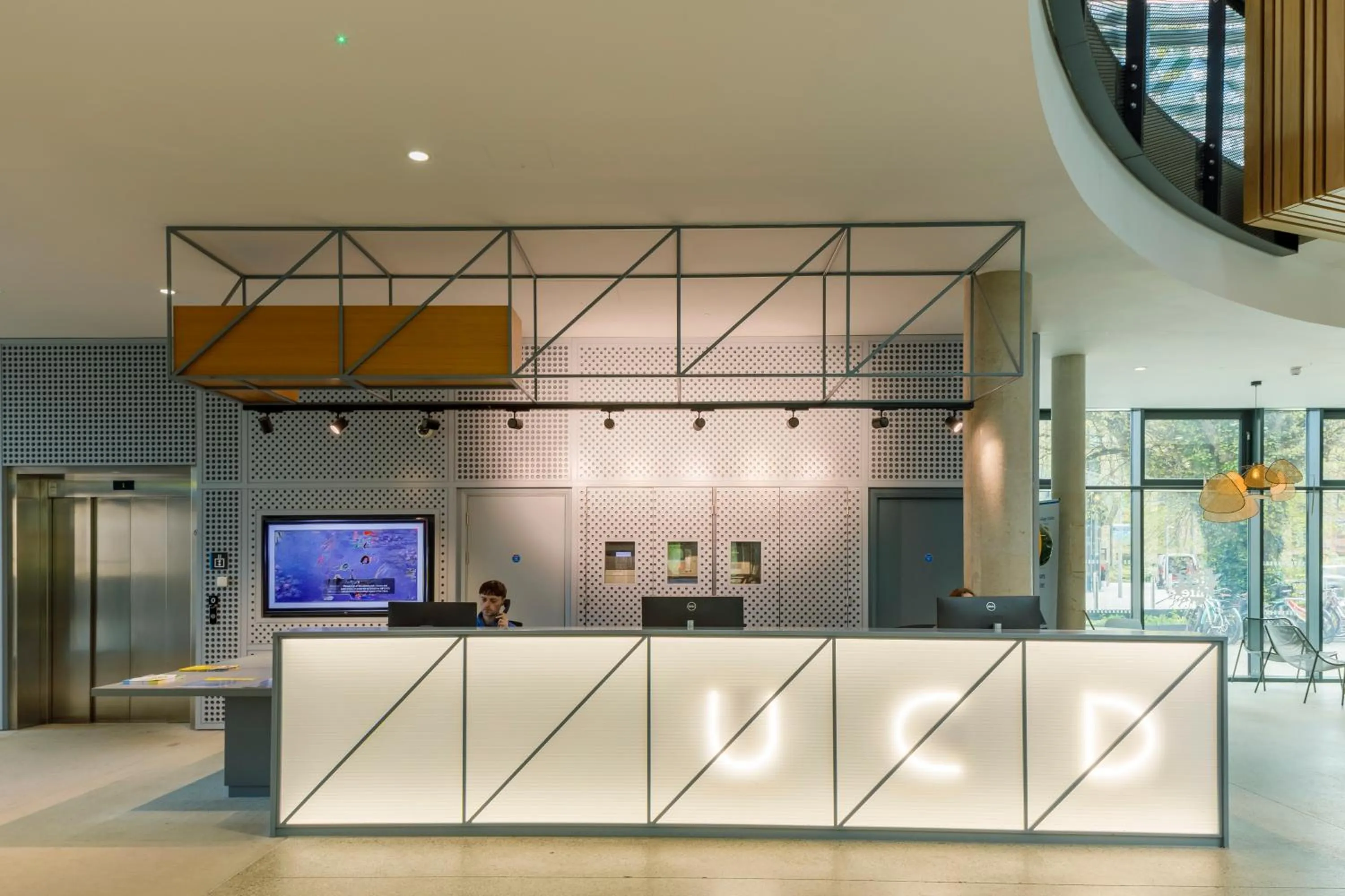 Lobby or reception in UCD Campus Accommodation
