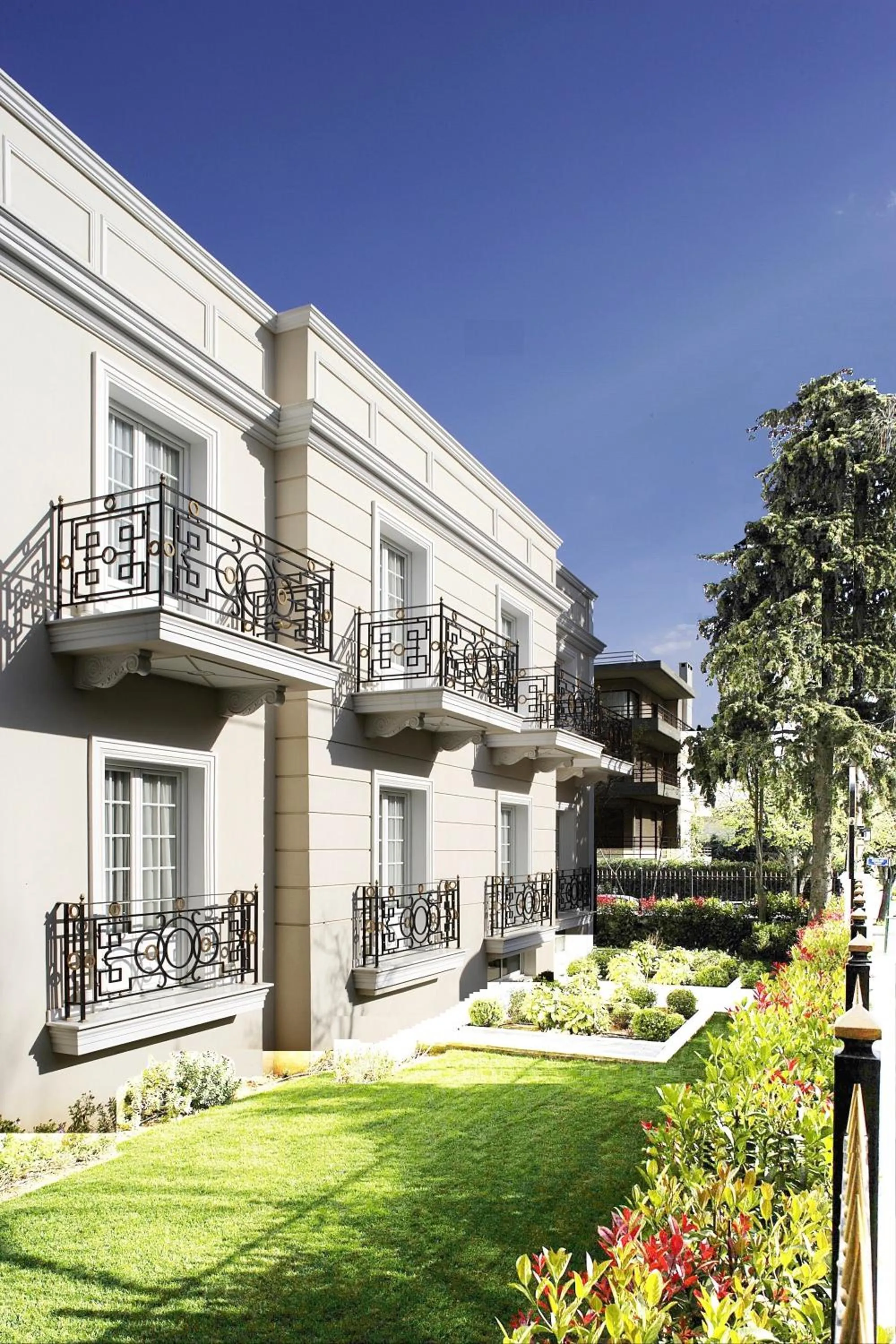 Facade/entrance in Theoxenia House Hotel