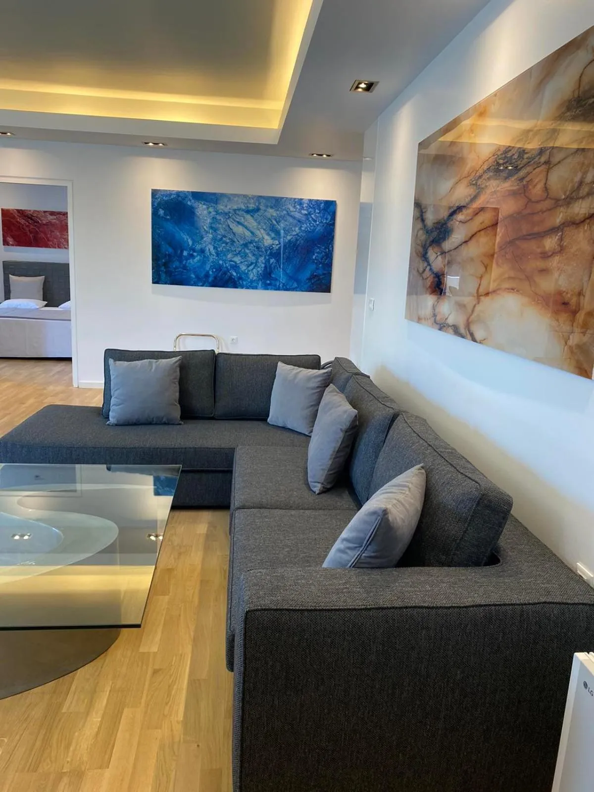 Living room in Theoxenia House Hotel