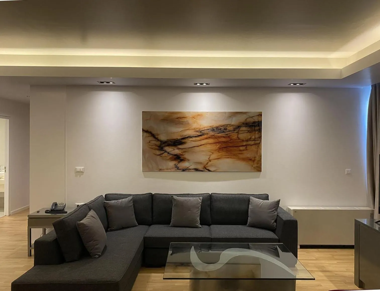 Living room in Theoxenia House Hotel