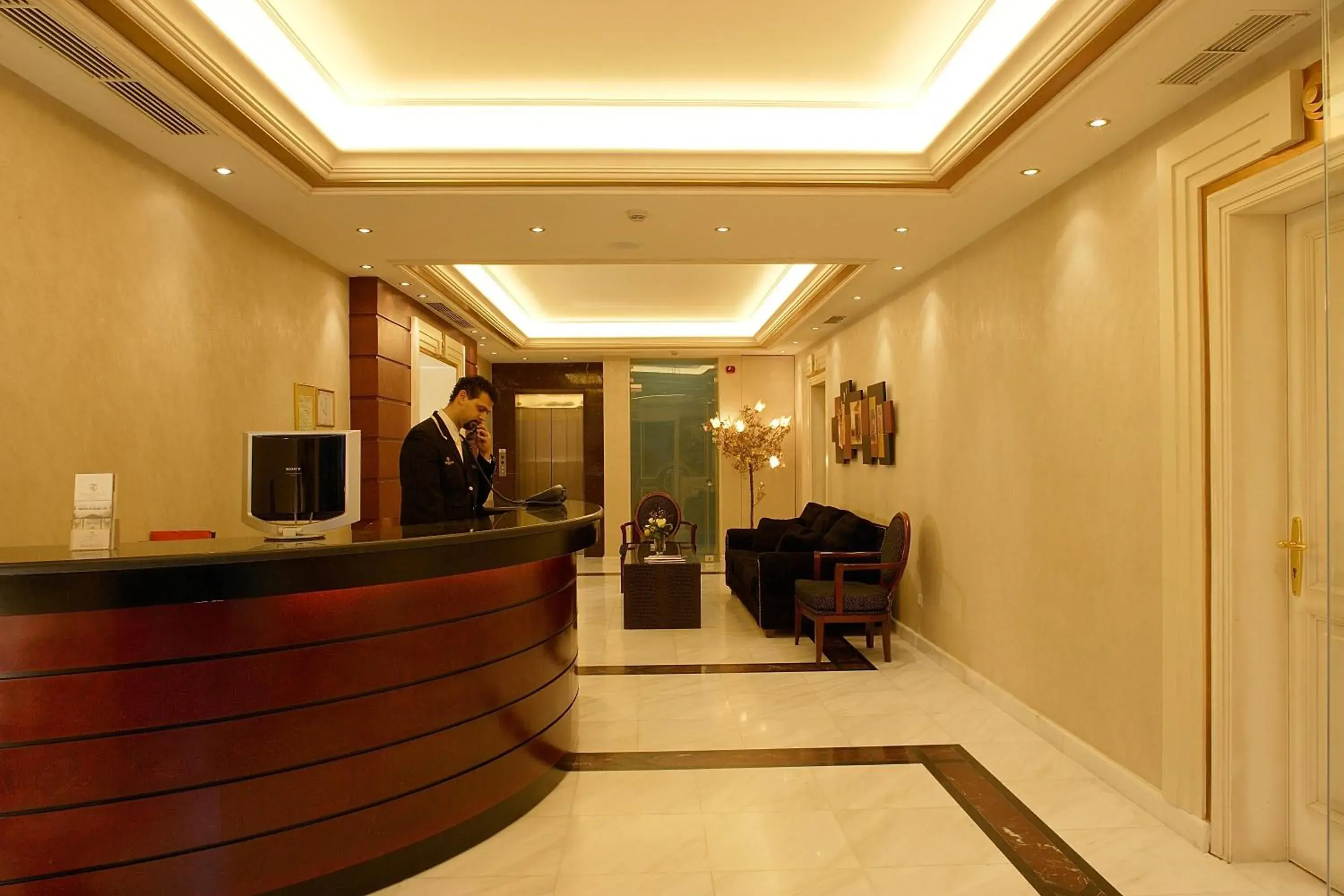Lobby or reception in Theoxenia House Hotel Lobby or reception in Theoxenia House Hotel