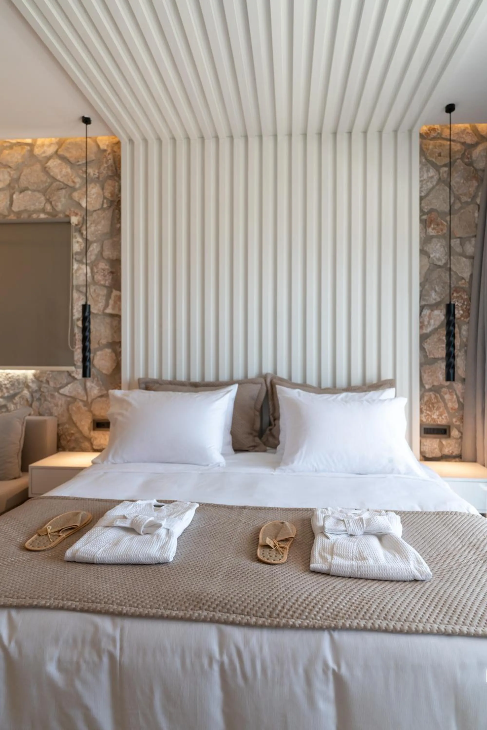 Bedroom, Bed in THERETRA PEFKI Seaside