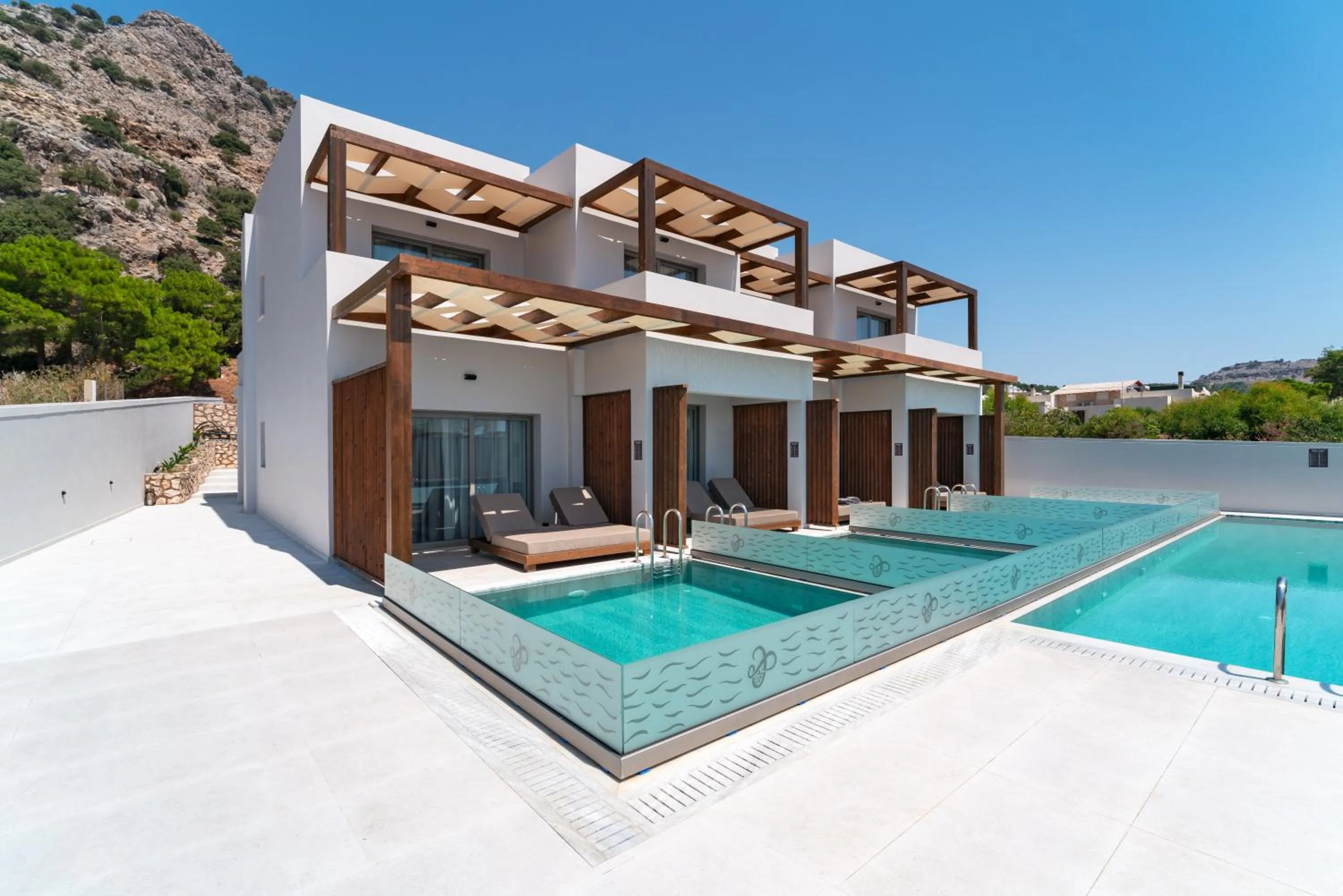 Swimming pool in THERETRA PEFKI Seaside