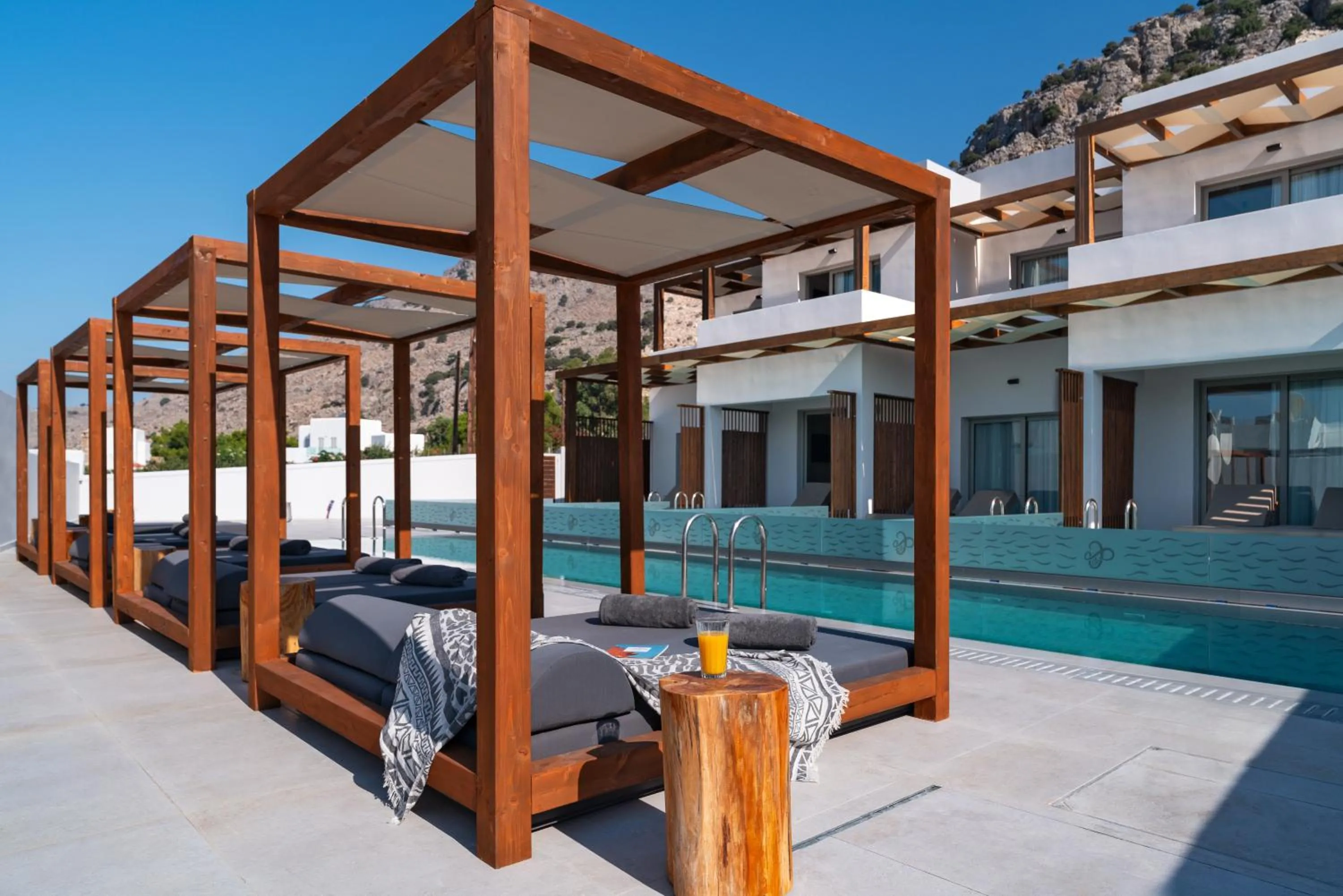 Swimming pool in THERETRA PEFKI Seaside