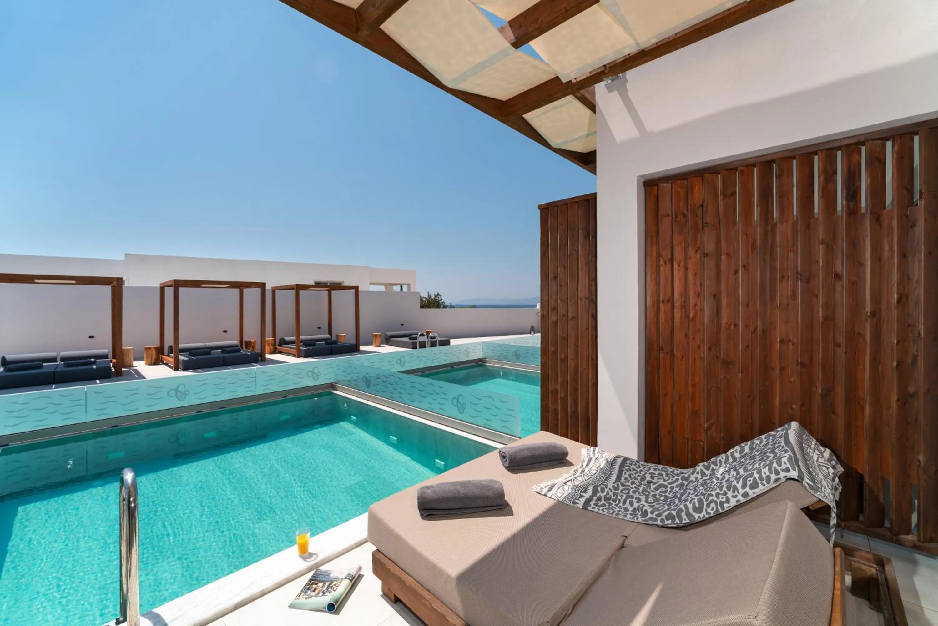 Balcony/Terrace in THERETRA PEFKI Seaside