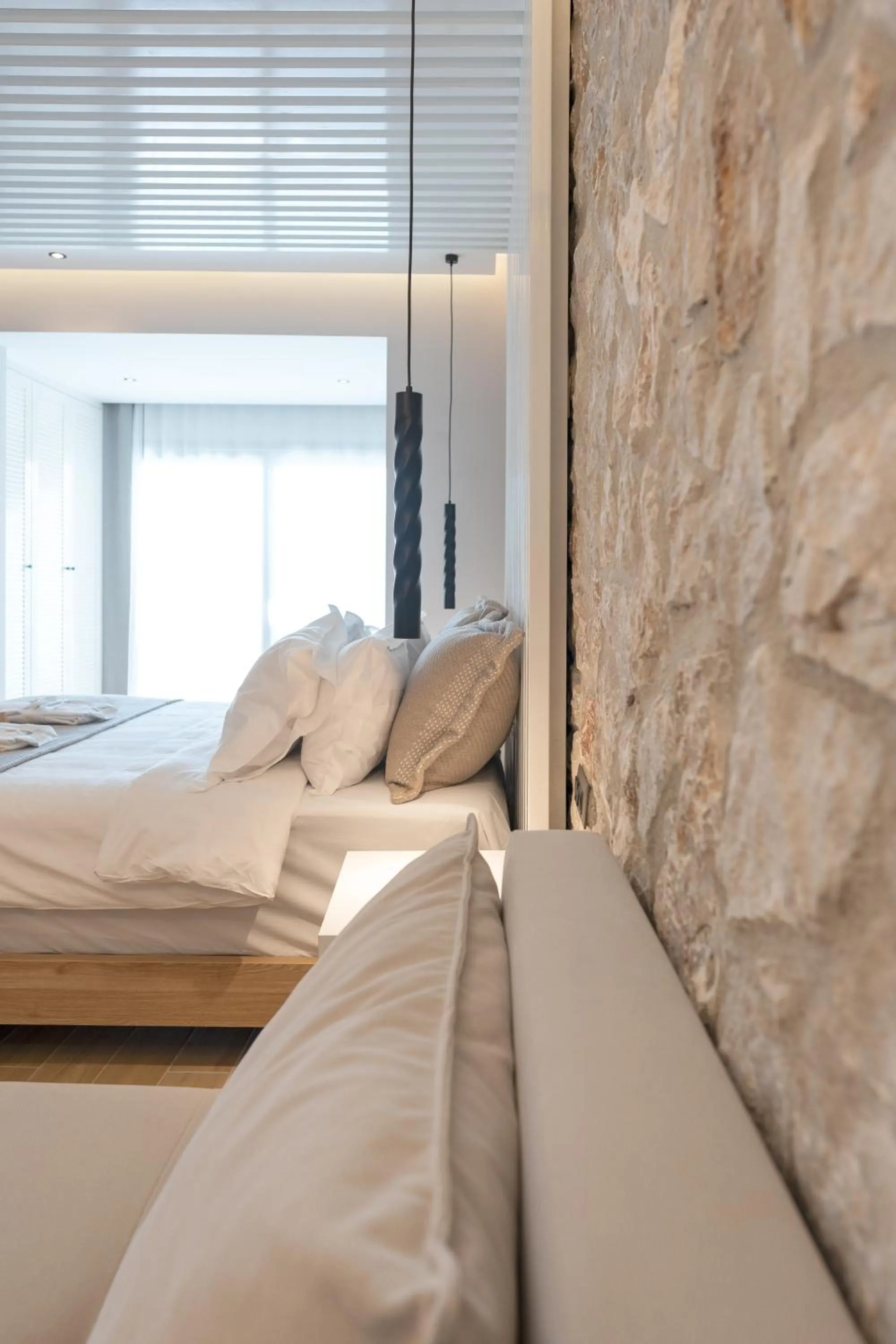 Bed in THERETRA PEFKI Seaside