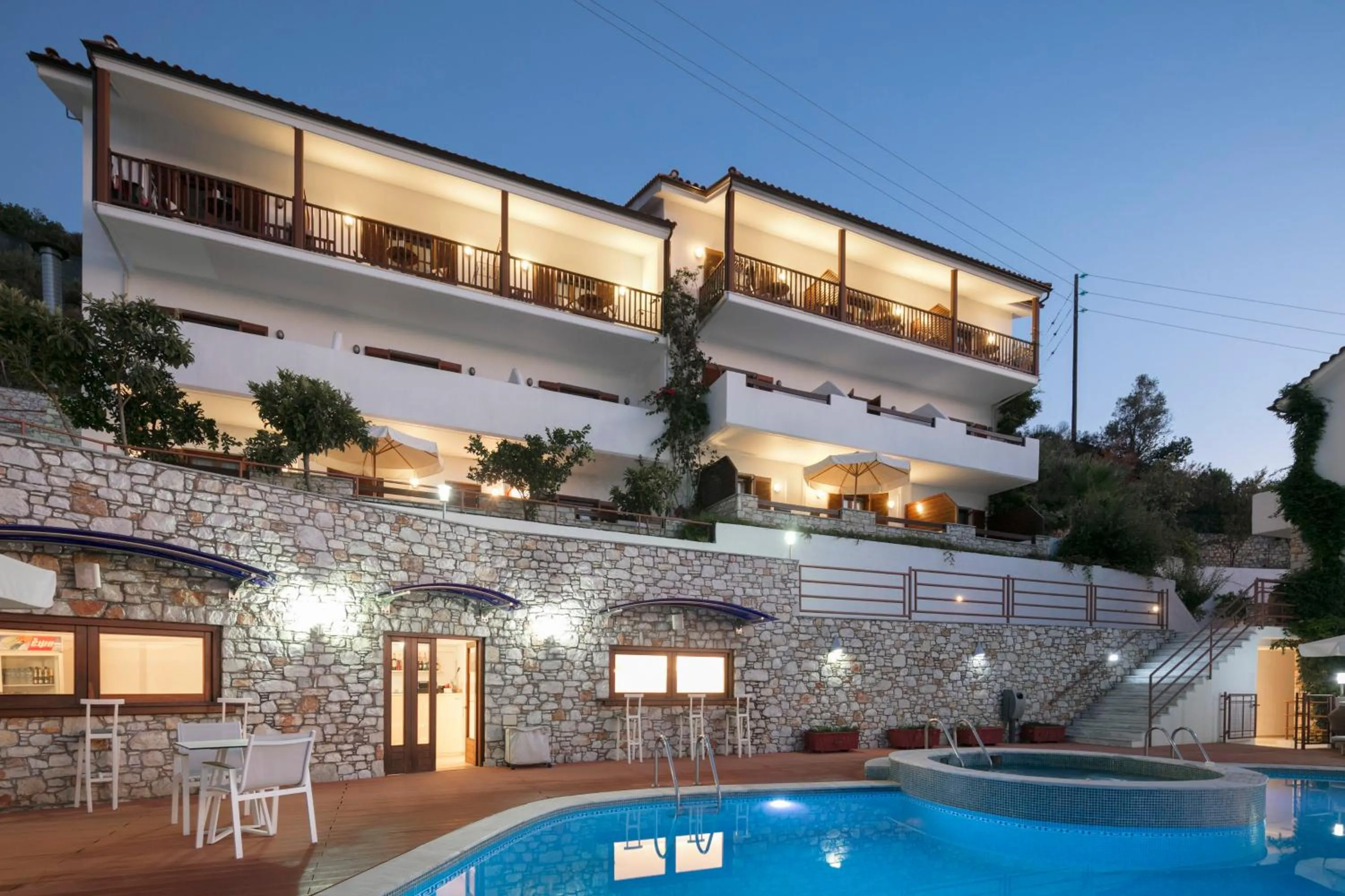 Sunset in Magic Hotel