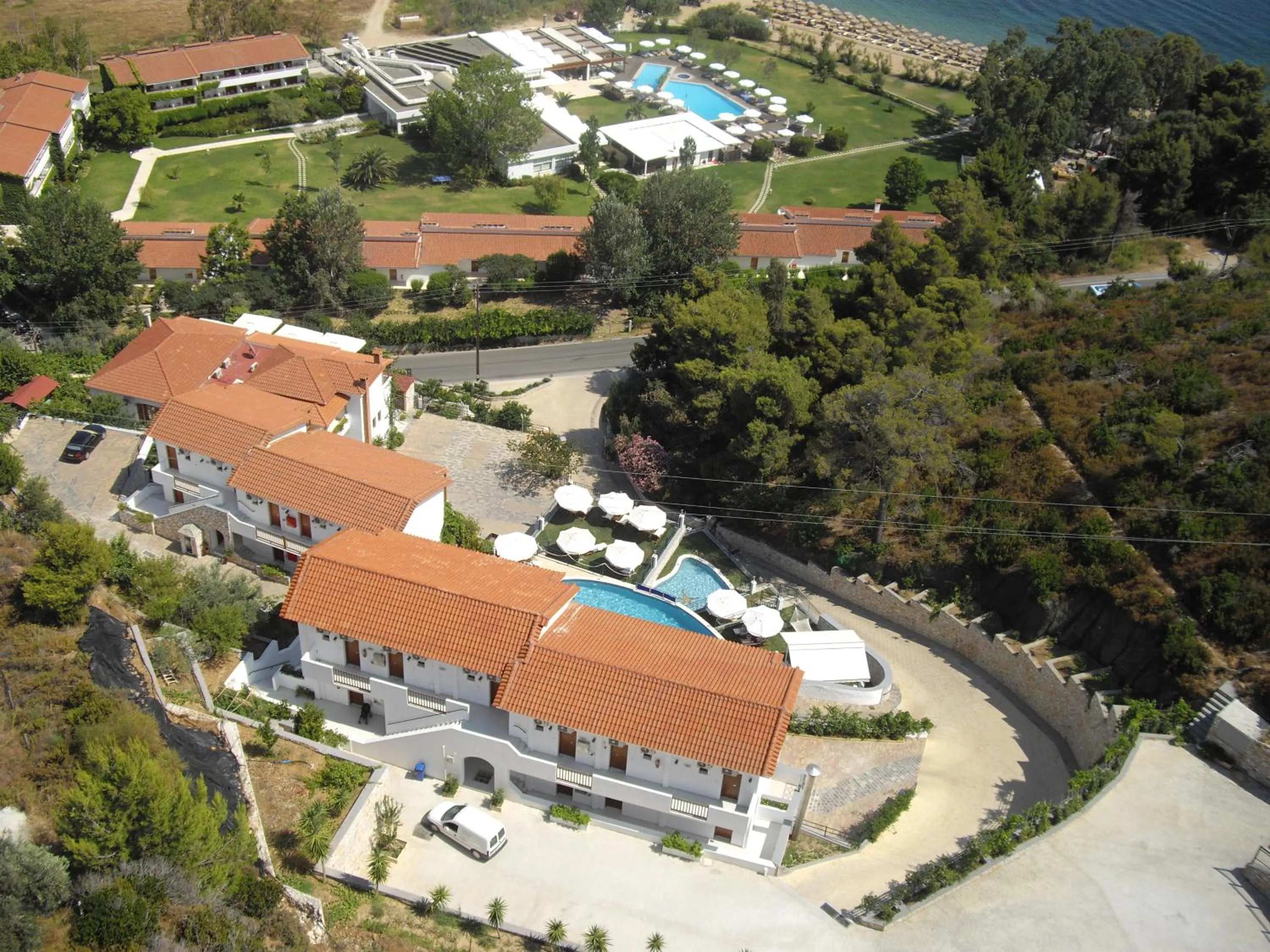Bird's eye view in Magic Hotel