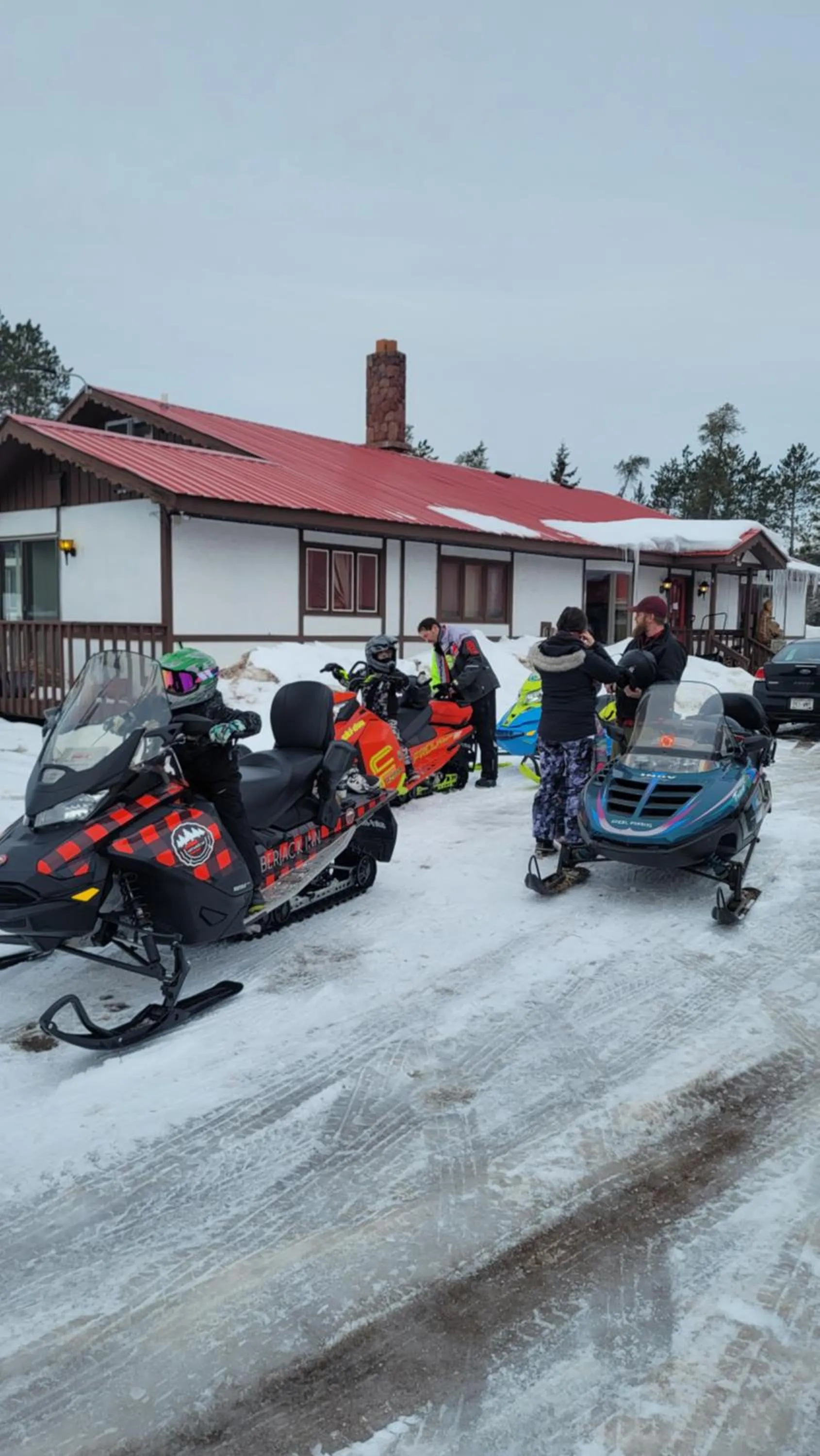 Staff in Lumberjack Inn