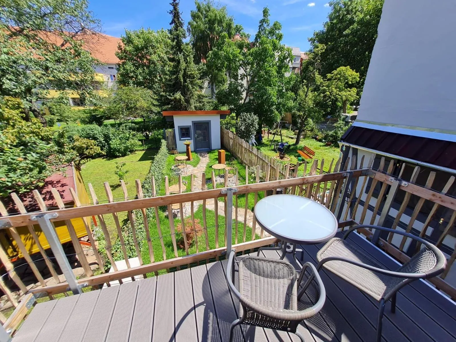 Garden in Hotel b&b altes hinterhäusel