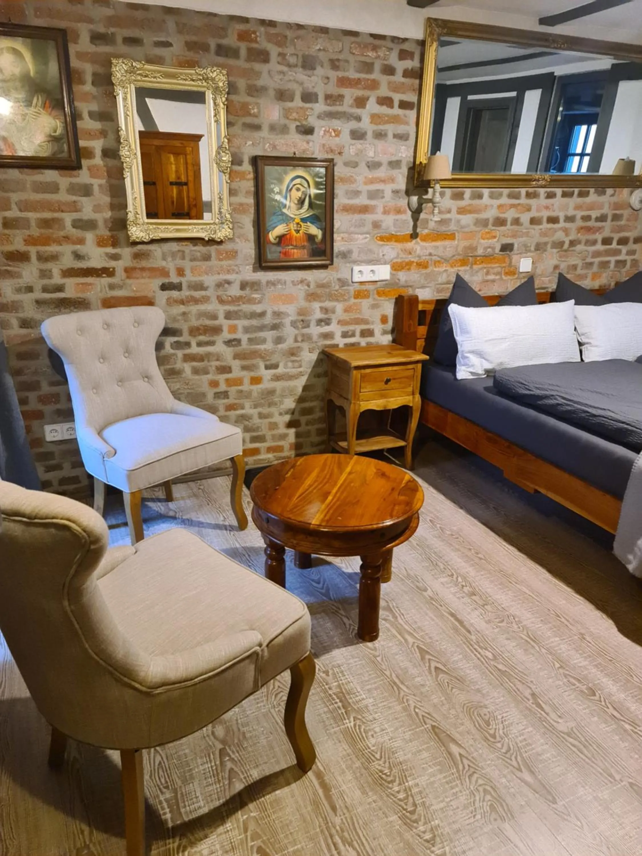 Bed in Hotel b&b altes hinterhäusel