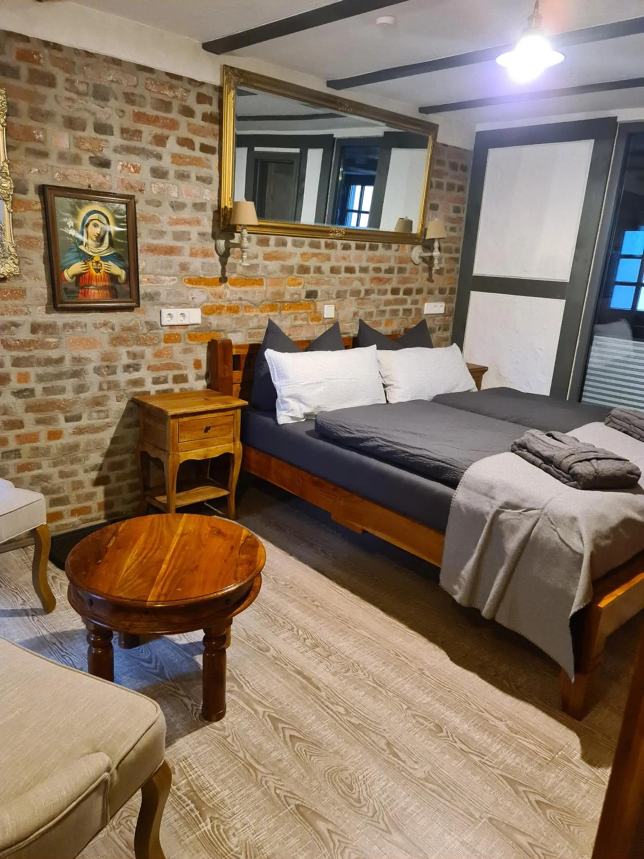 Bed in Hotel b&b altes hinterhäusel