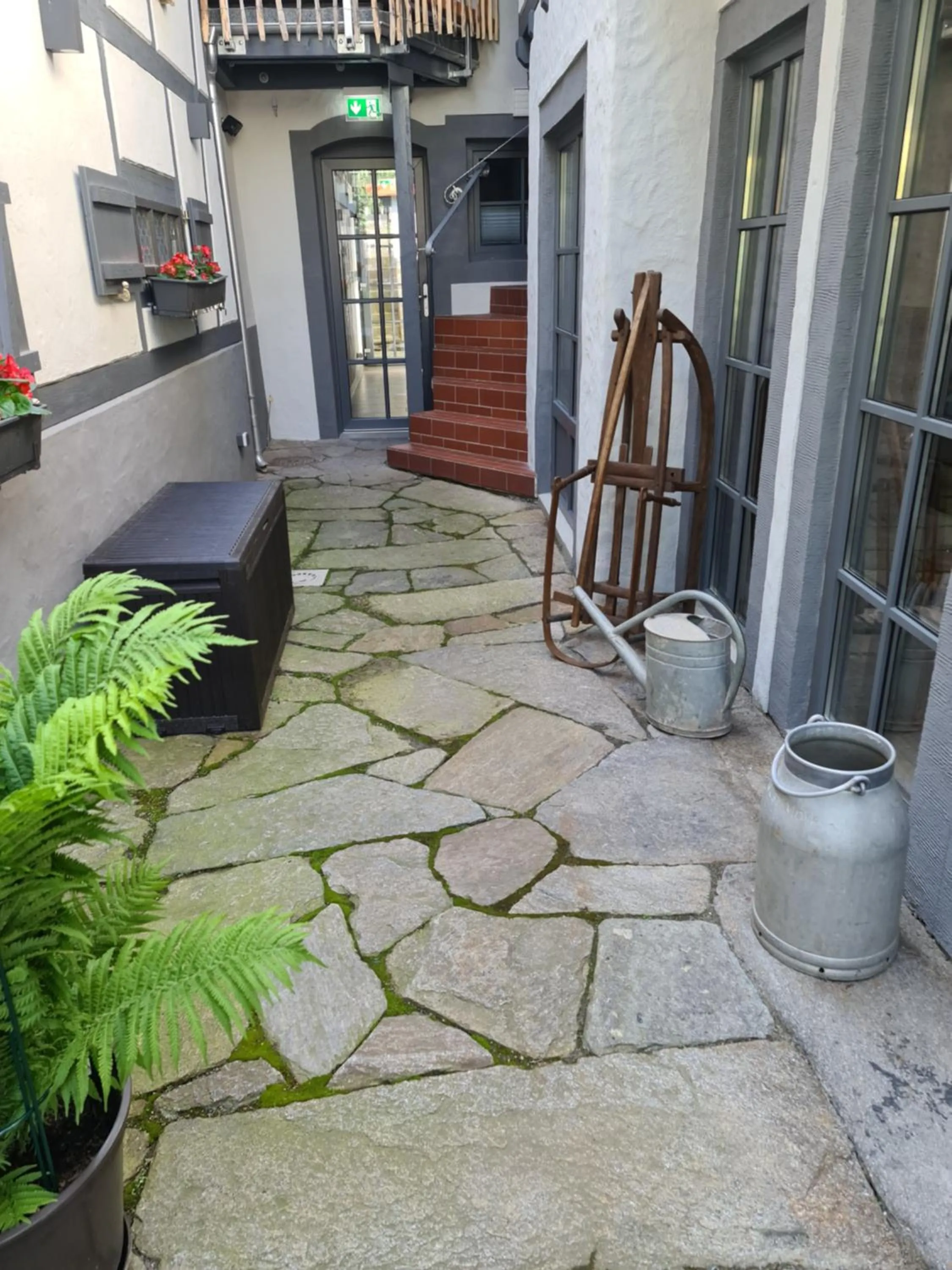 Patio in Hotel b&b altes hinterhäusel