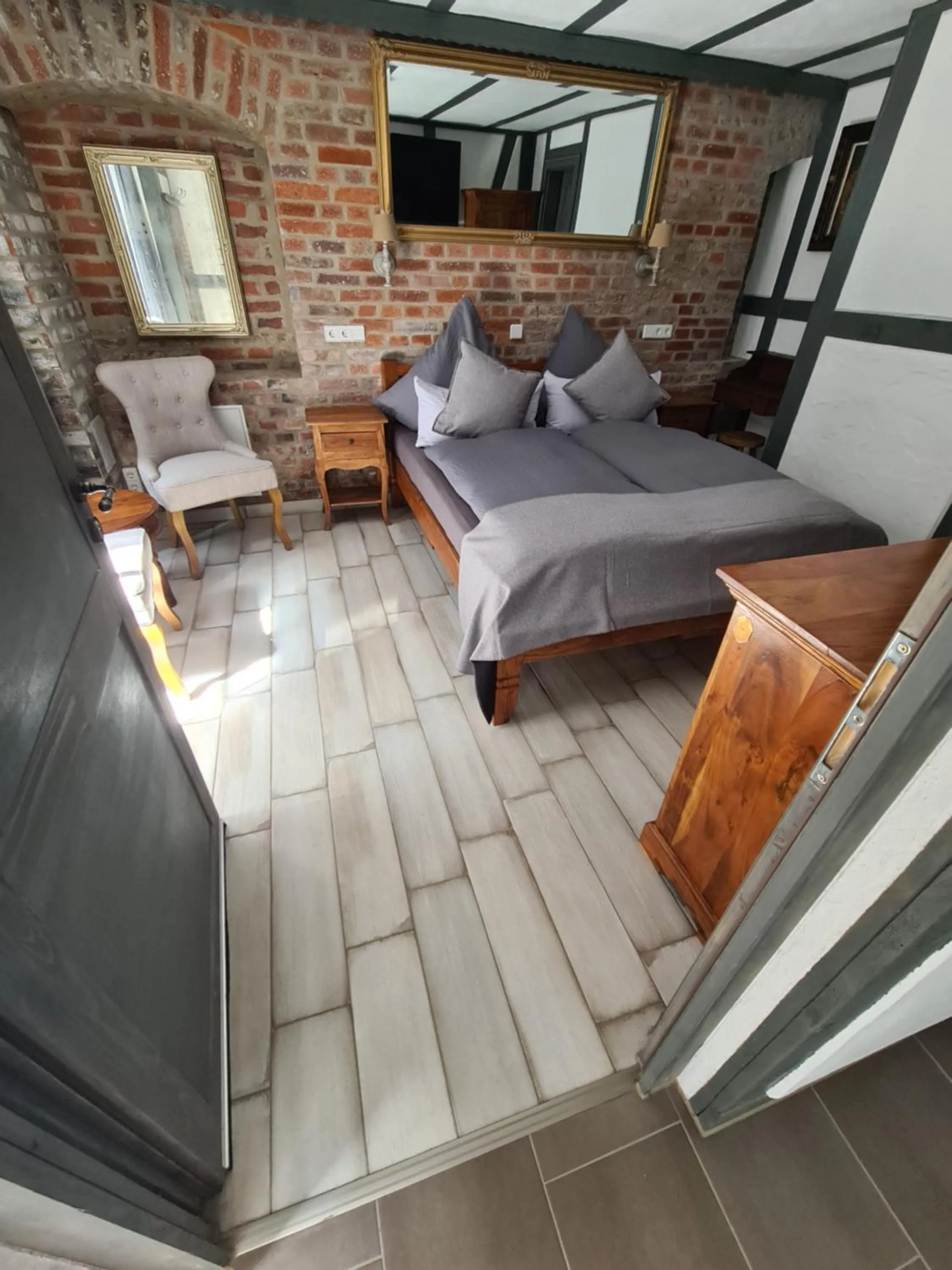 Bed in Hotel b&b altes hinterhäusel