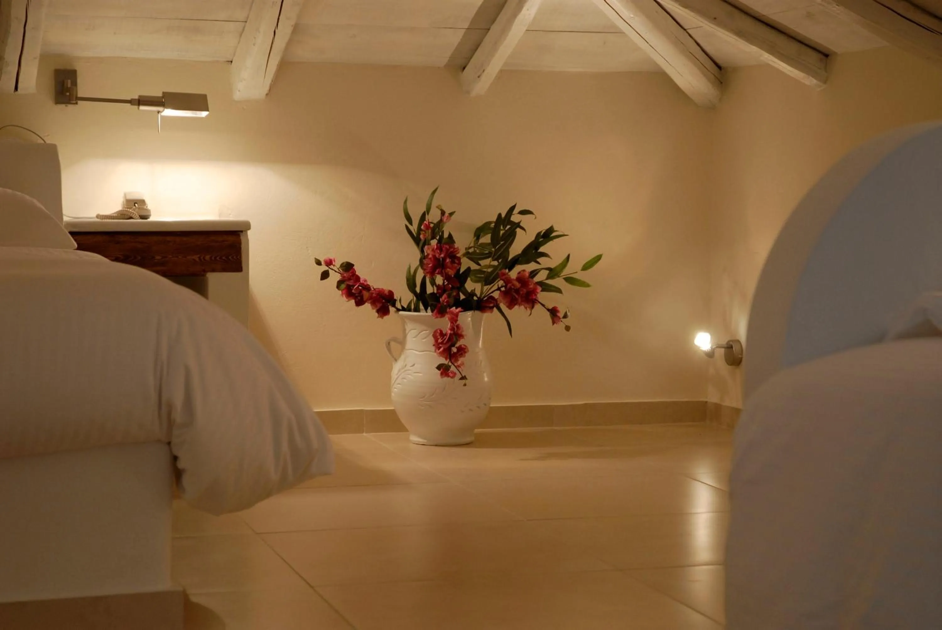 Decorative detail, Bed in Mistral Hotel