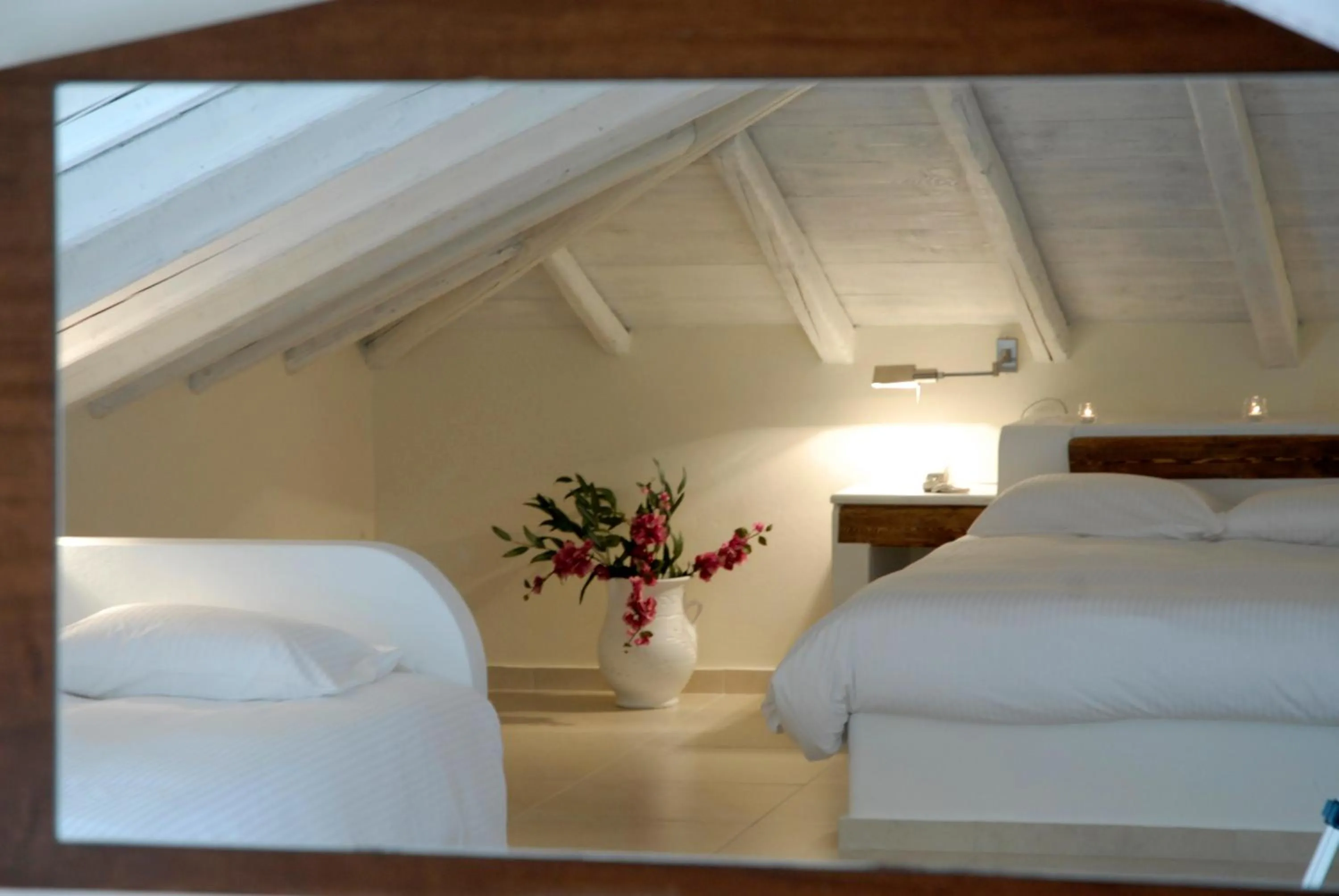 Bed in Mistral Hotel