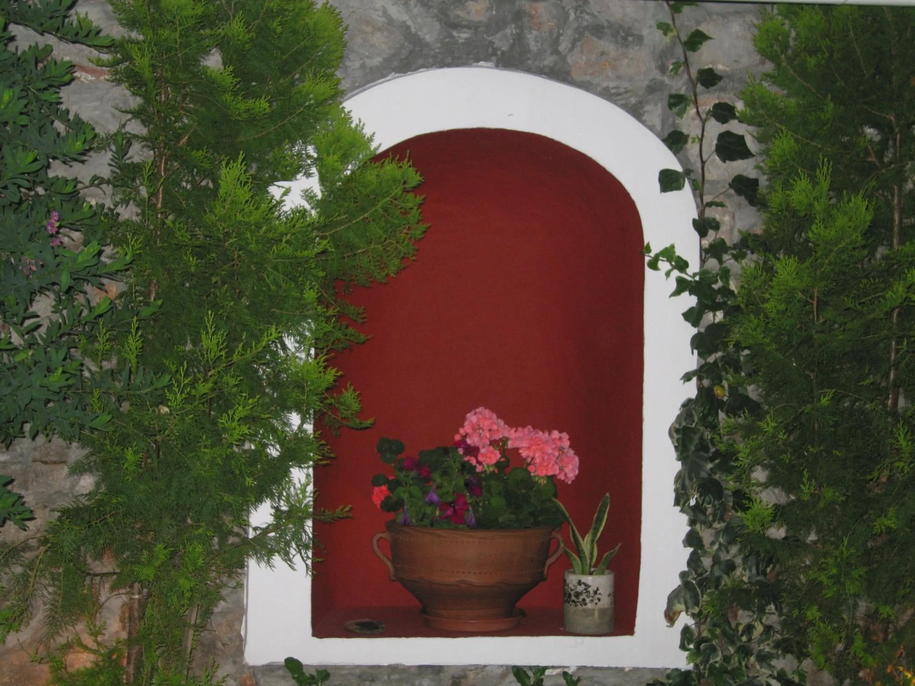 Decorative detail in Mistral Hotel