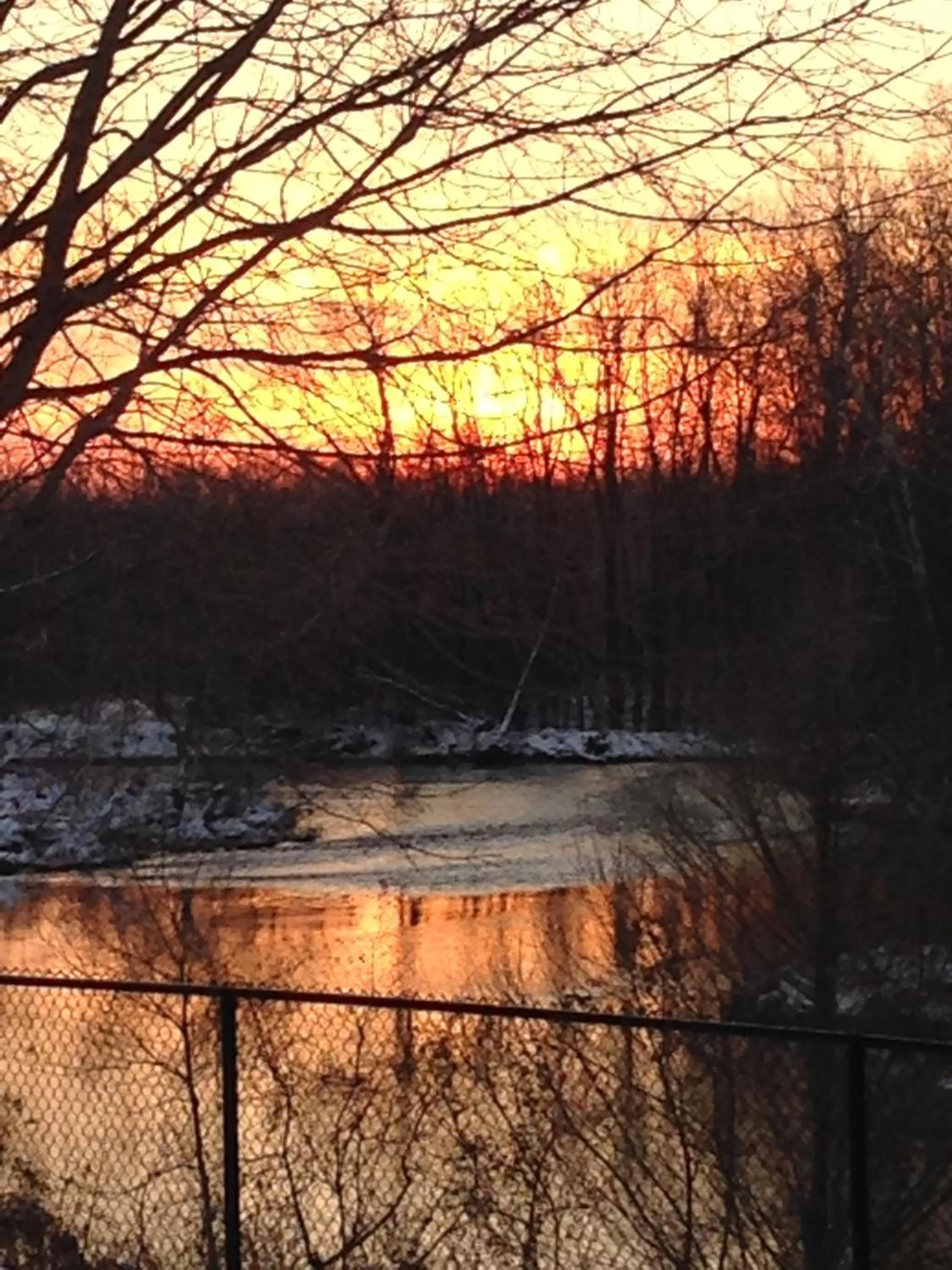 River view in Cozy Luxury on the Thames in Ontario!
