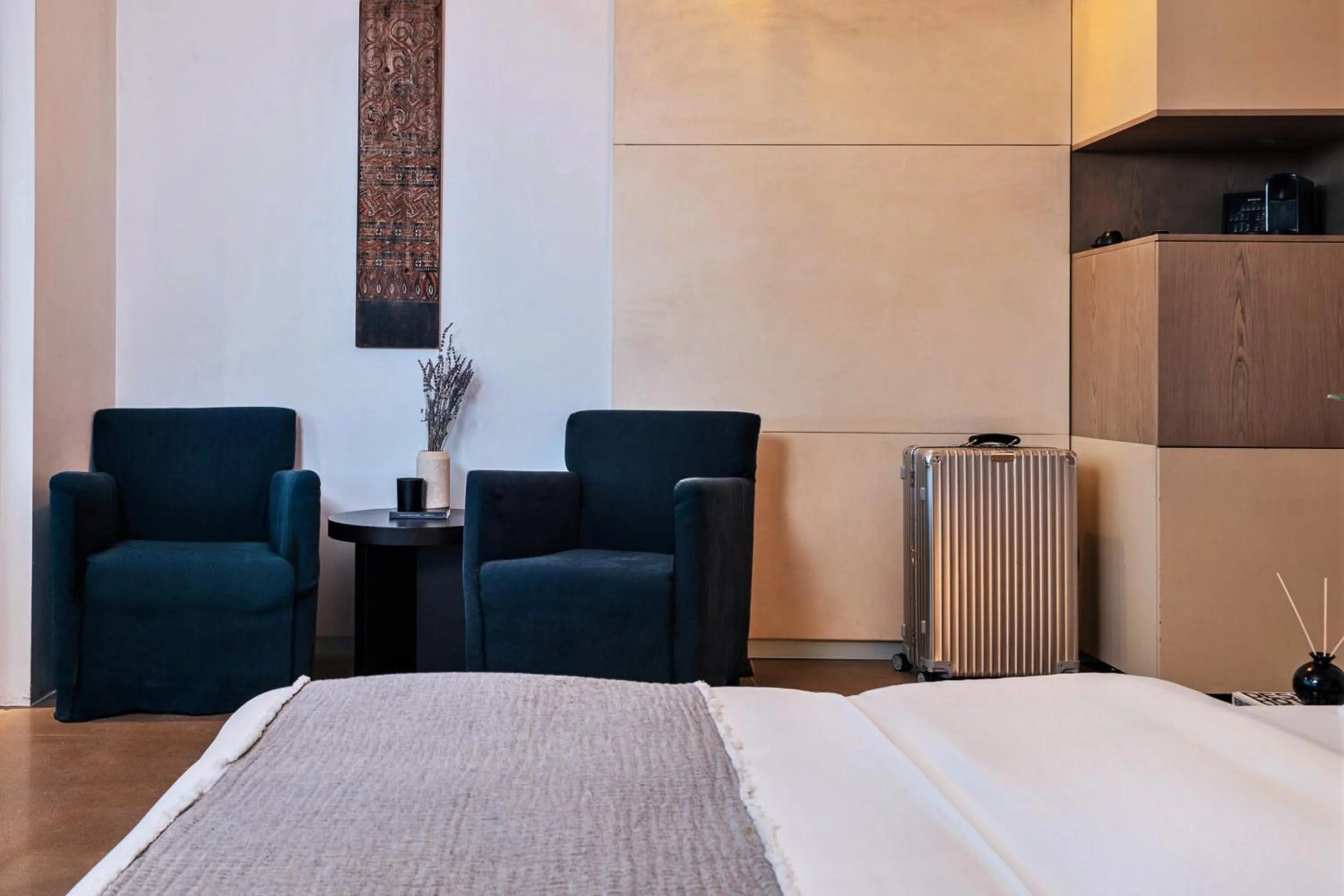 Seating area, Bed in Life Gallery Athens