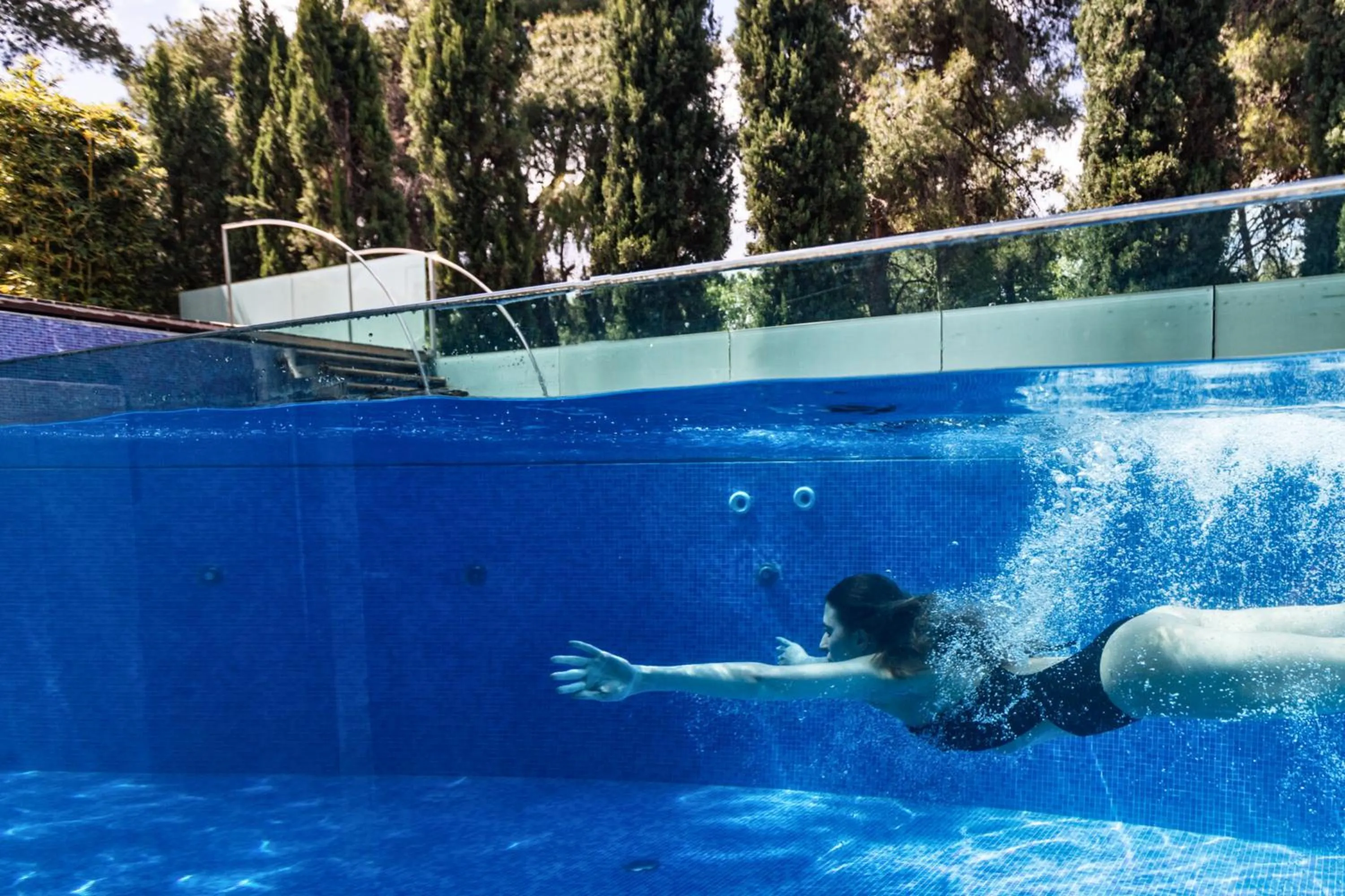 Swimming pool in Life Gallery Athens