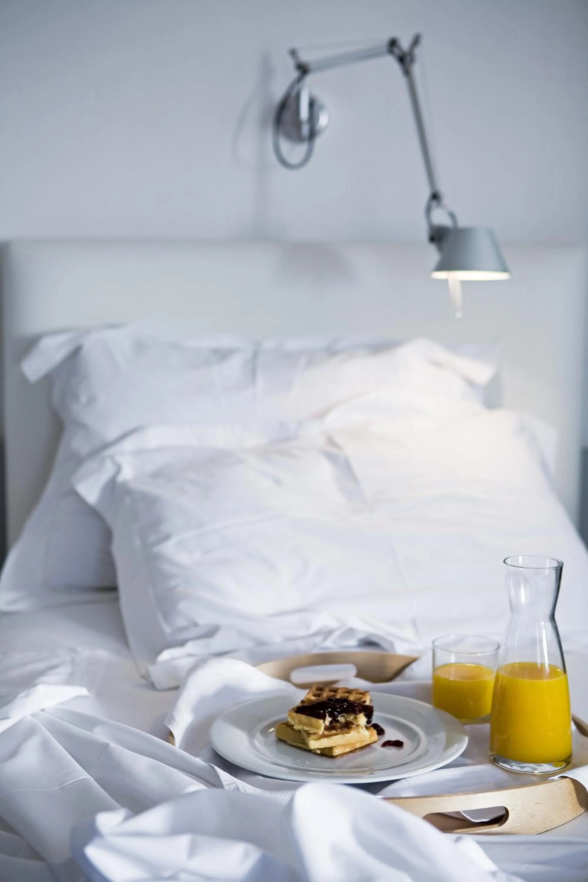 Bed in The Majestic Hotel
