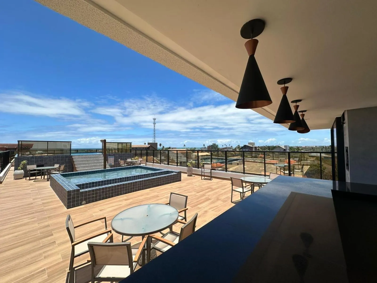 Swimming pool in Pousada Atlantic