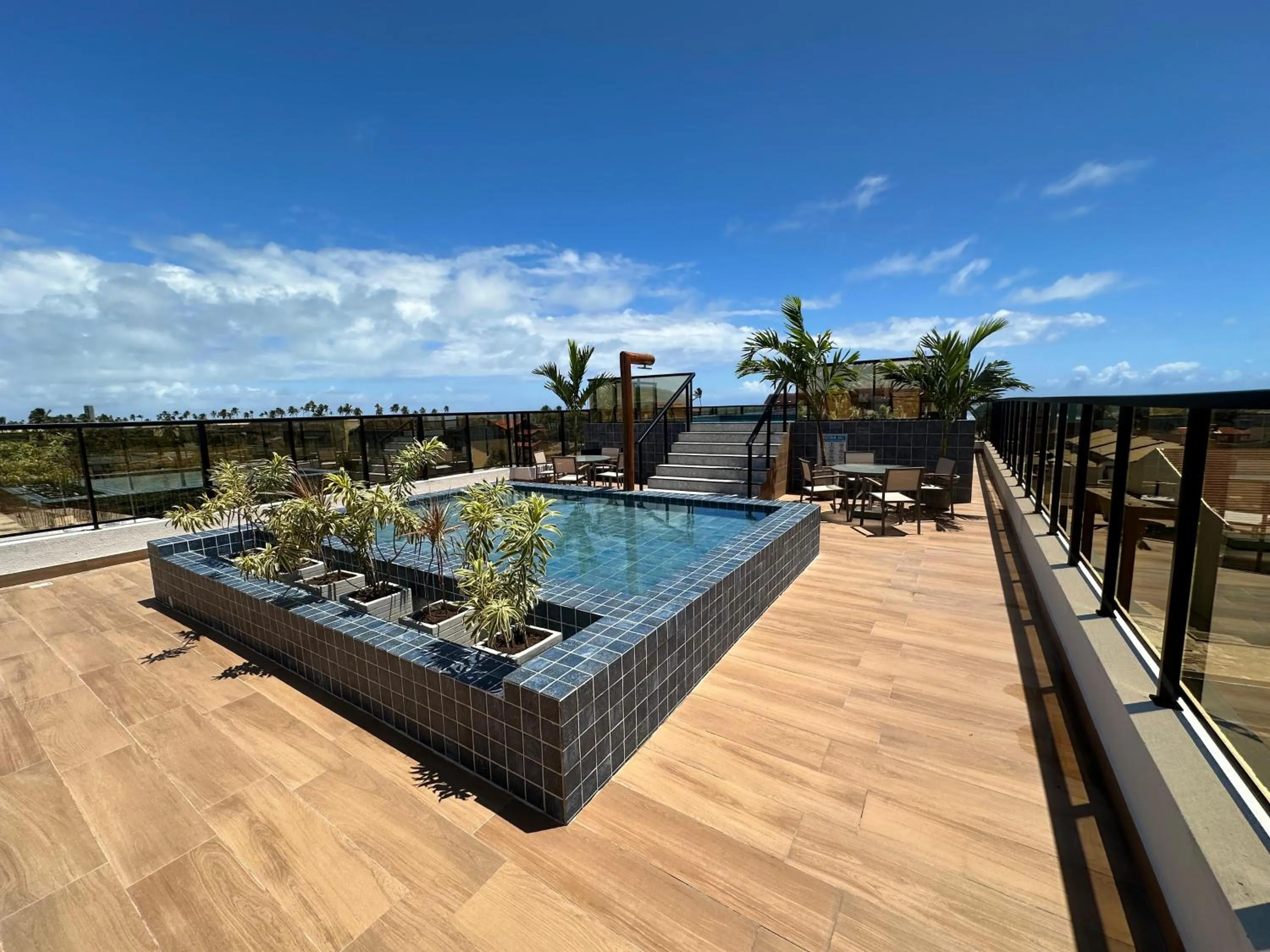 Swimming pool in Pousada Atlantic