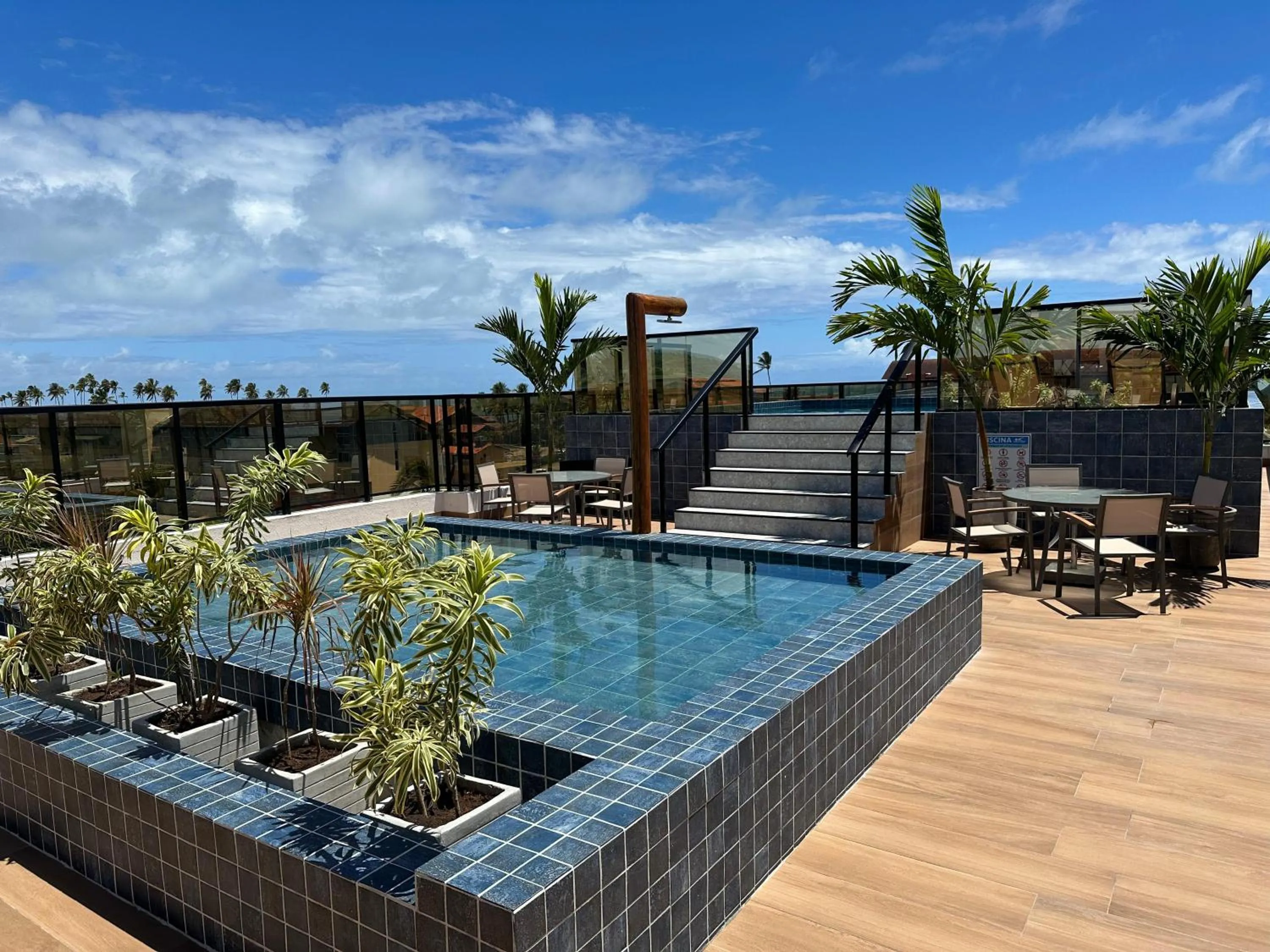 Garden in Pousada Atlantic