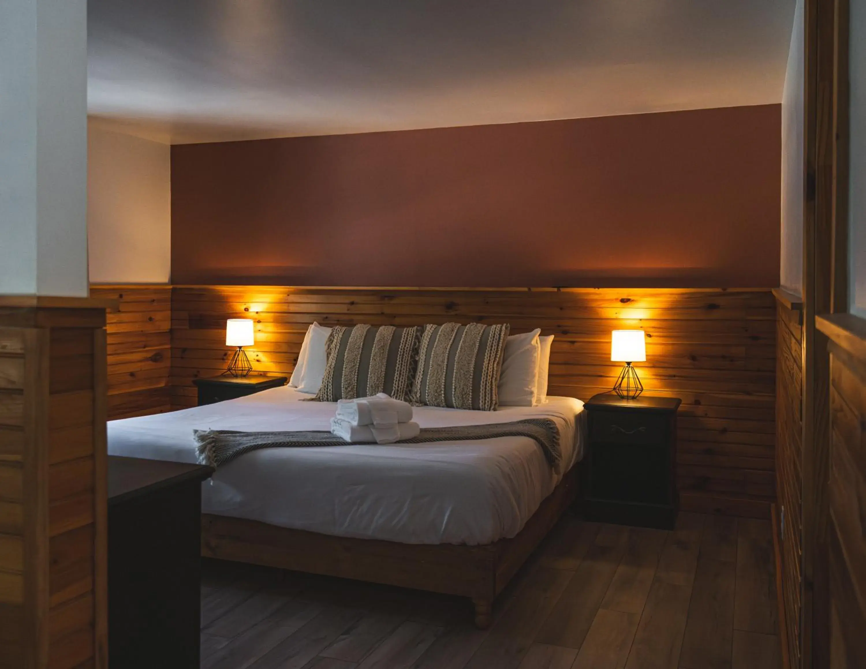 Bed in Wolfjaw Lodge Bed in Wolfjaw Lodge