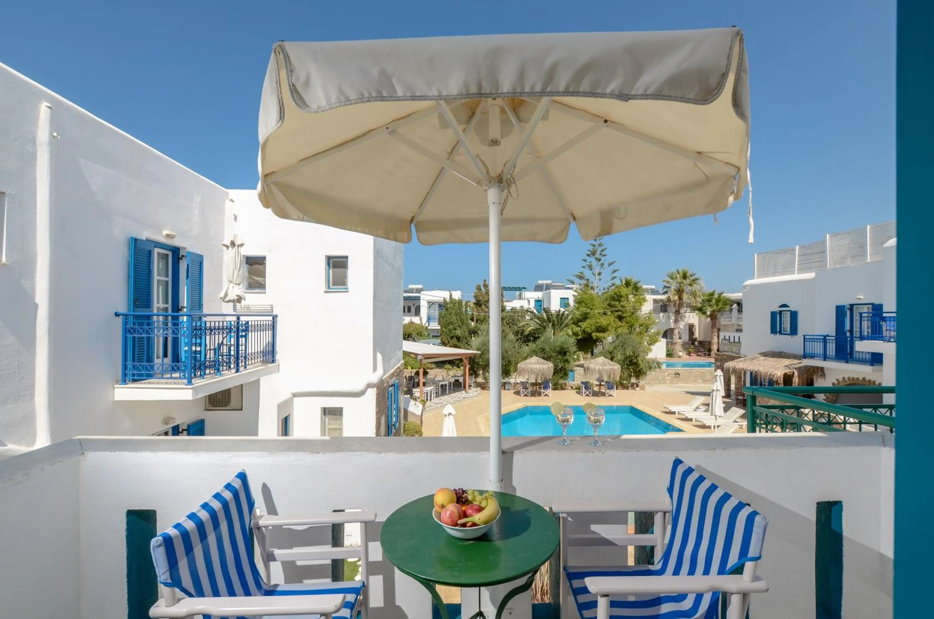 Balcony/Terrace in Agios Prokopios Hotel