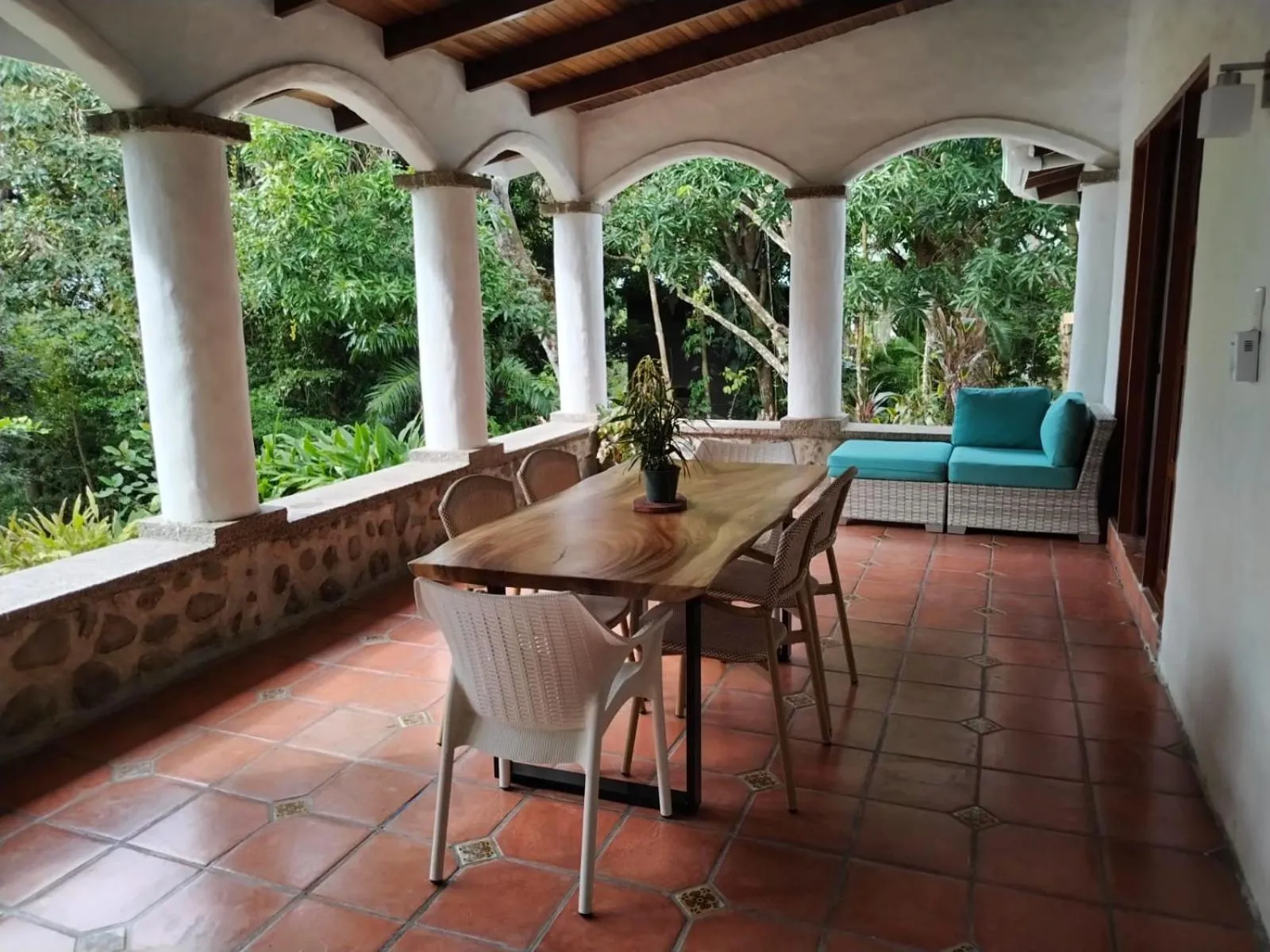 Balcony/Terrace in Hotel Planeta Sano