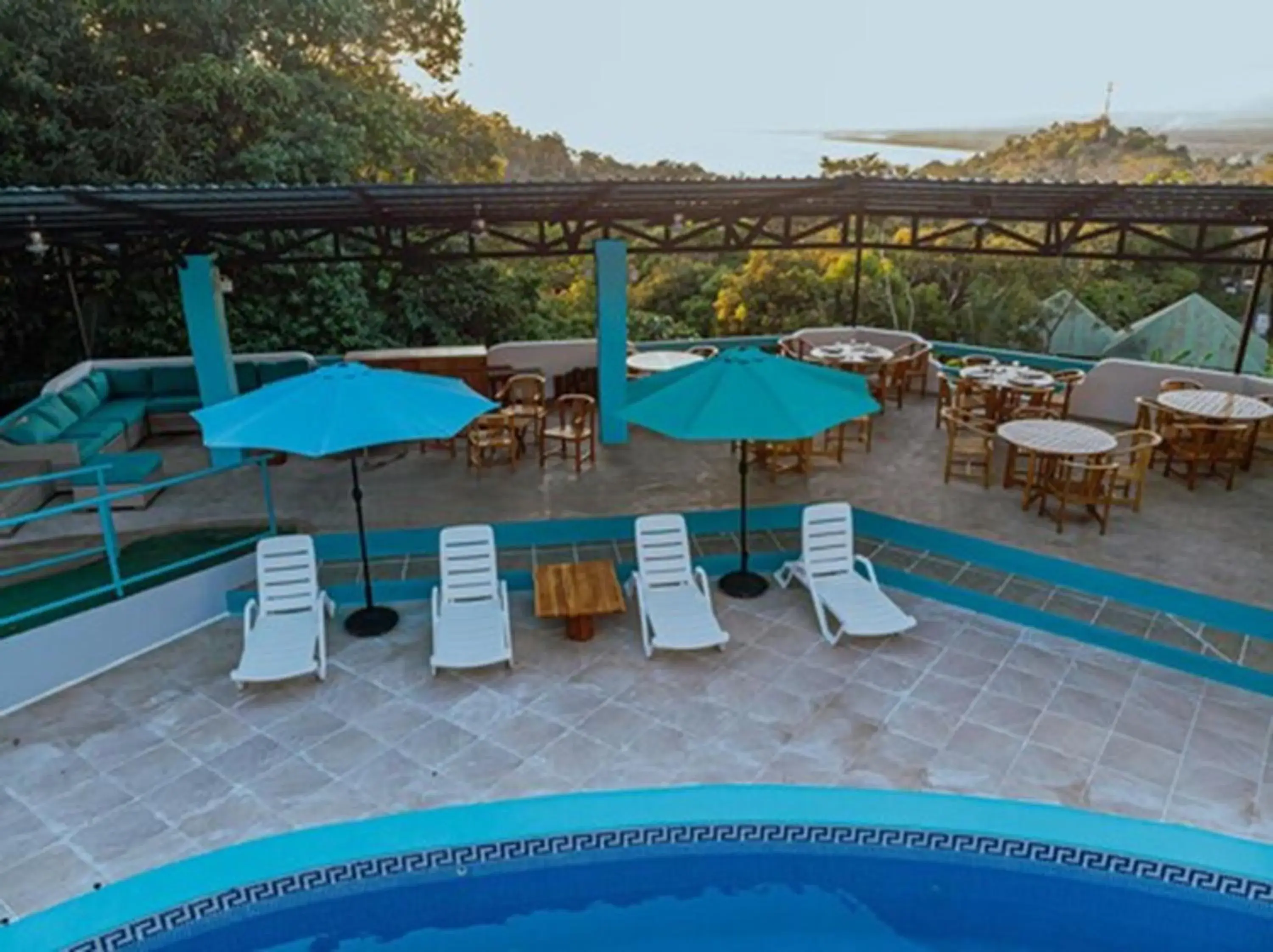 Swimming pool in Hotel Planeta Sano Swimming pool in Hotel Planeta Sano