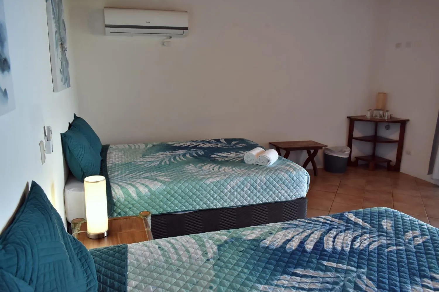 Bed in Hotel Planeta Sano