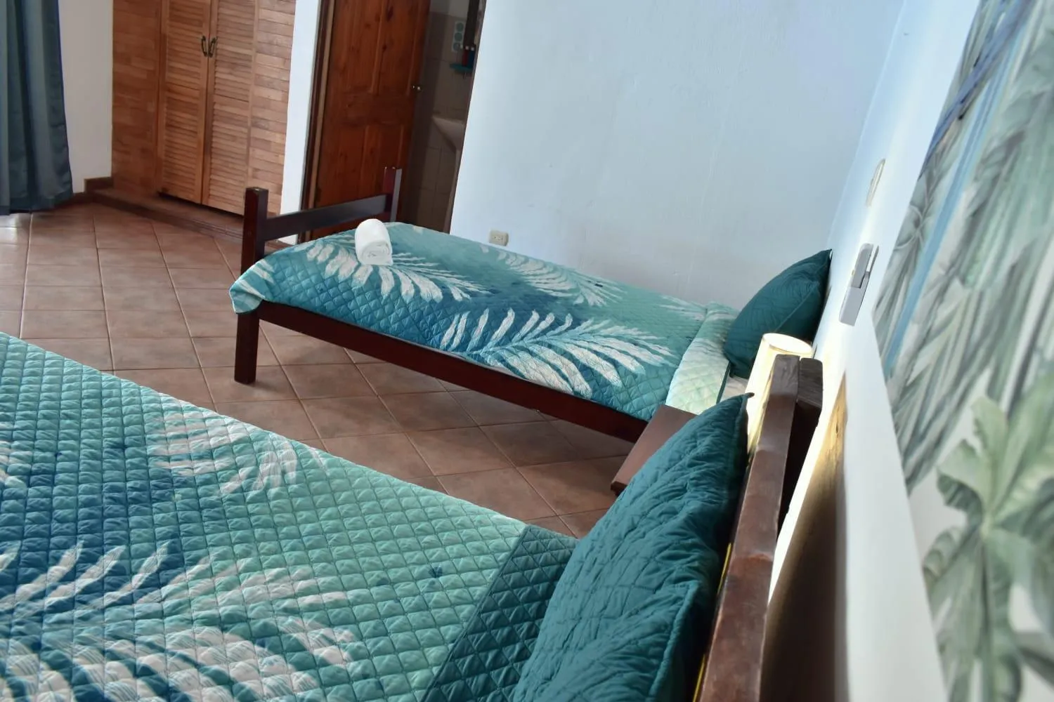 Bed in Hotel Planeta Sano