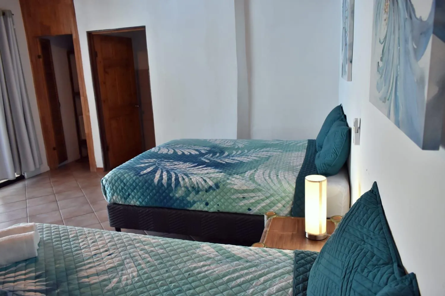 Bed in Hotel Planeta Sano