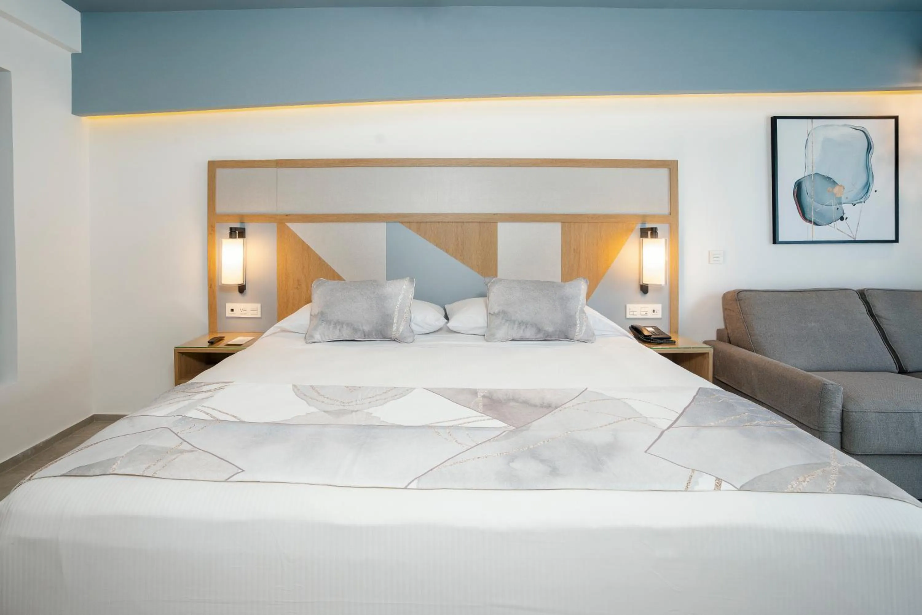 Bed in Riu Caribe - All Inclusive