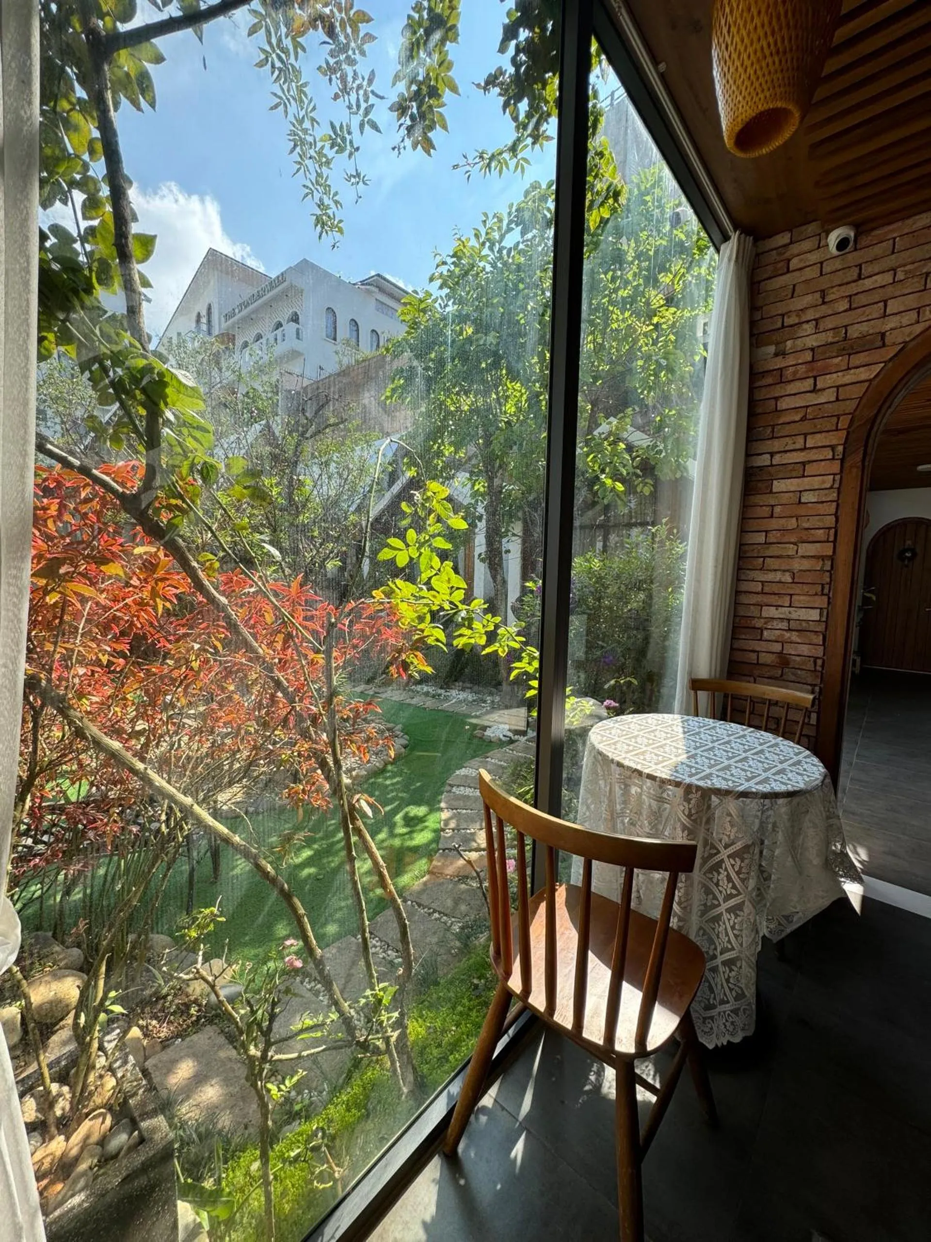 Garden in Nhà Sói Homestay Da Lat