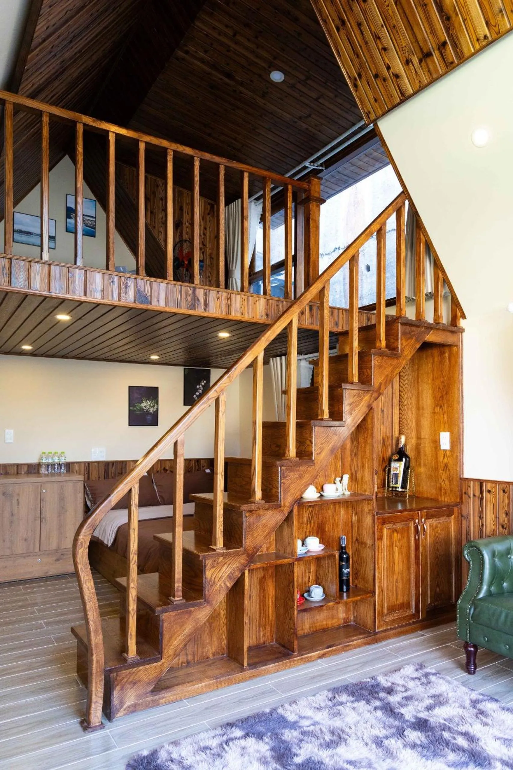 Bed in Nhà Sói Homestay Da Lat